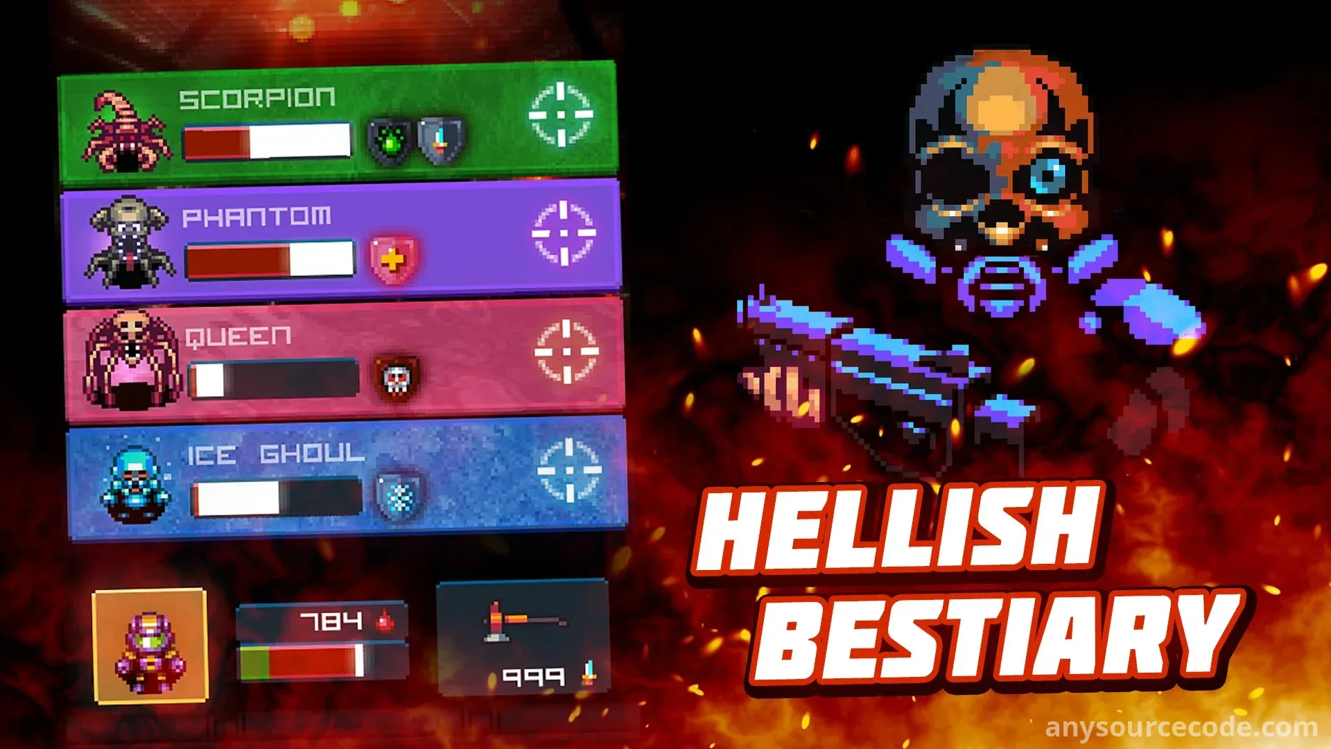 死亡之壳：像素肉鸽角色扮演游戏