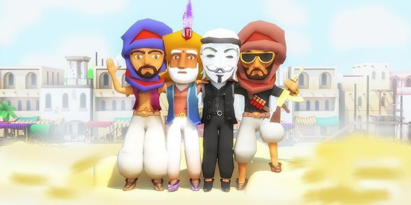 沙漠王子奔跑游戏