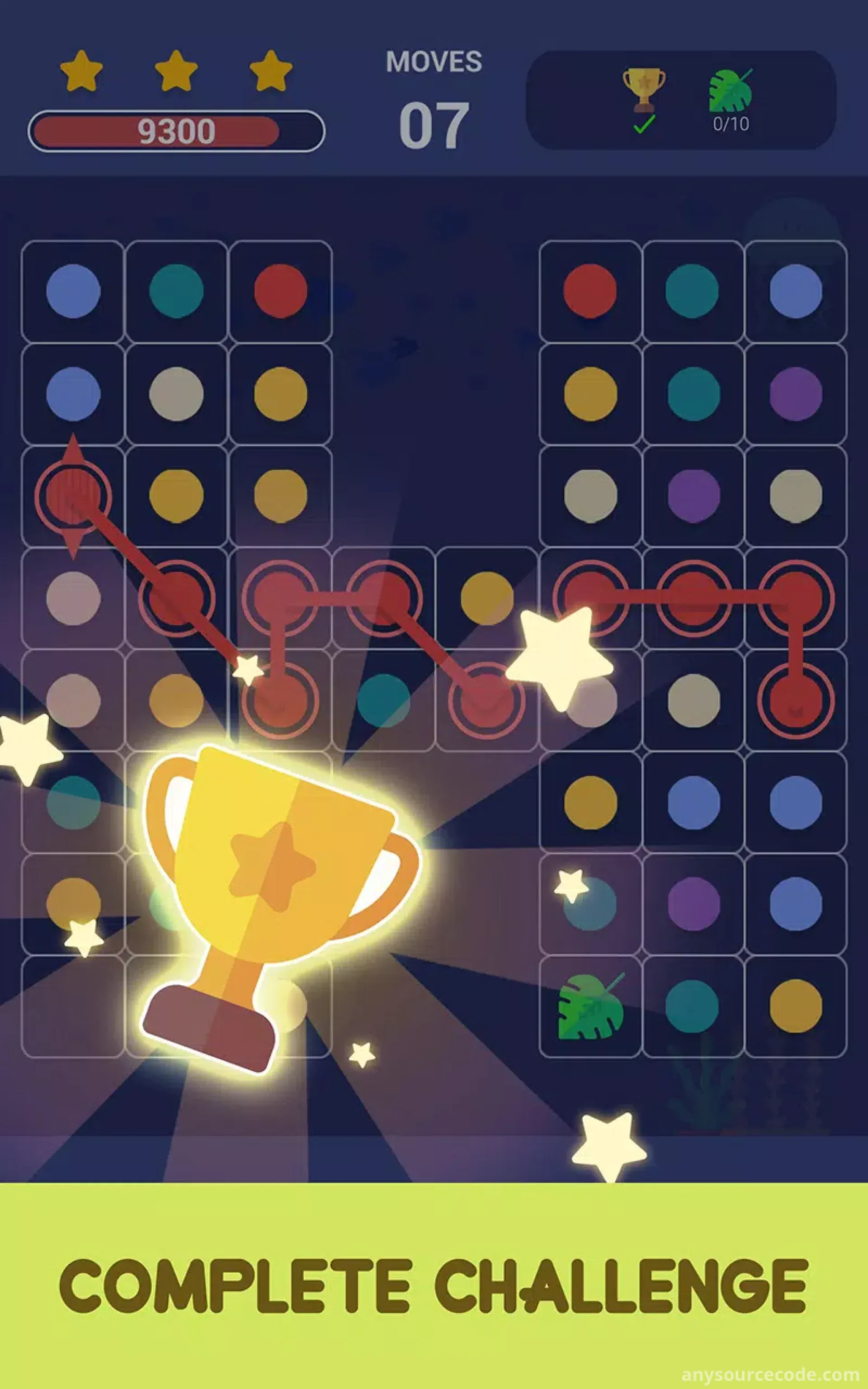 点点相连：连接圆点 - 链接圆点 - 匹配圆点