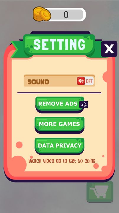 带Admob的画桥解谜游戏