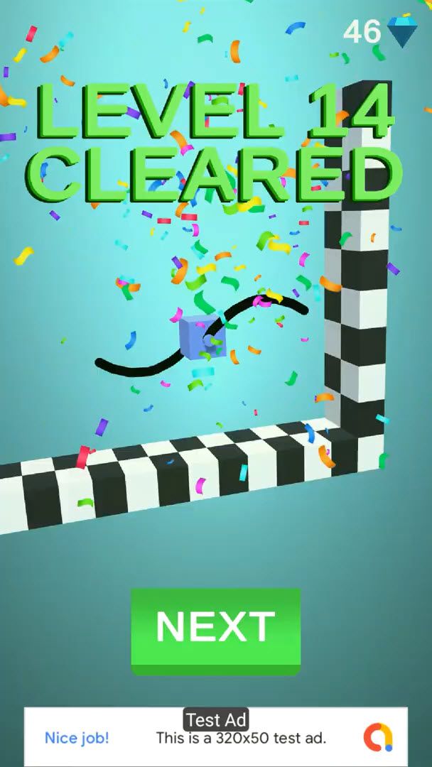 绘制方块通关游戏