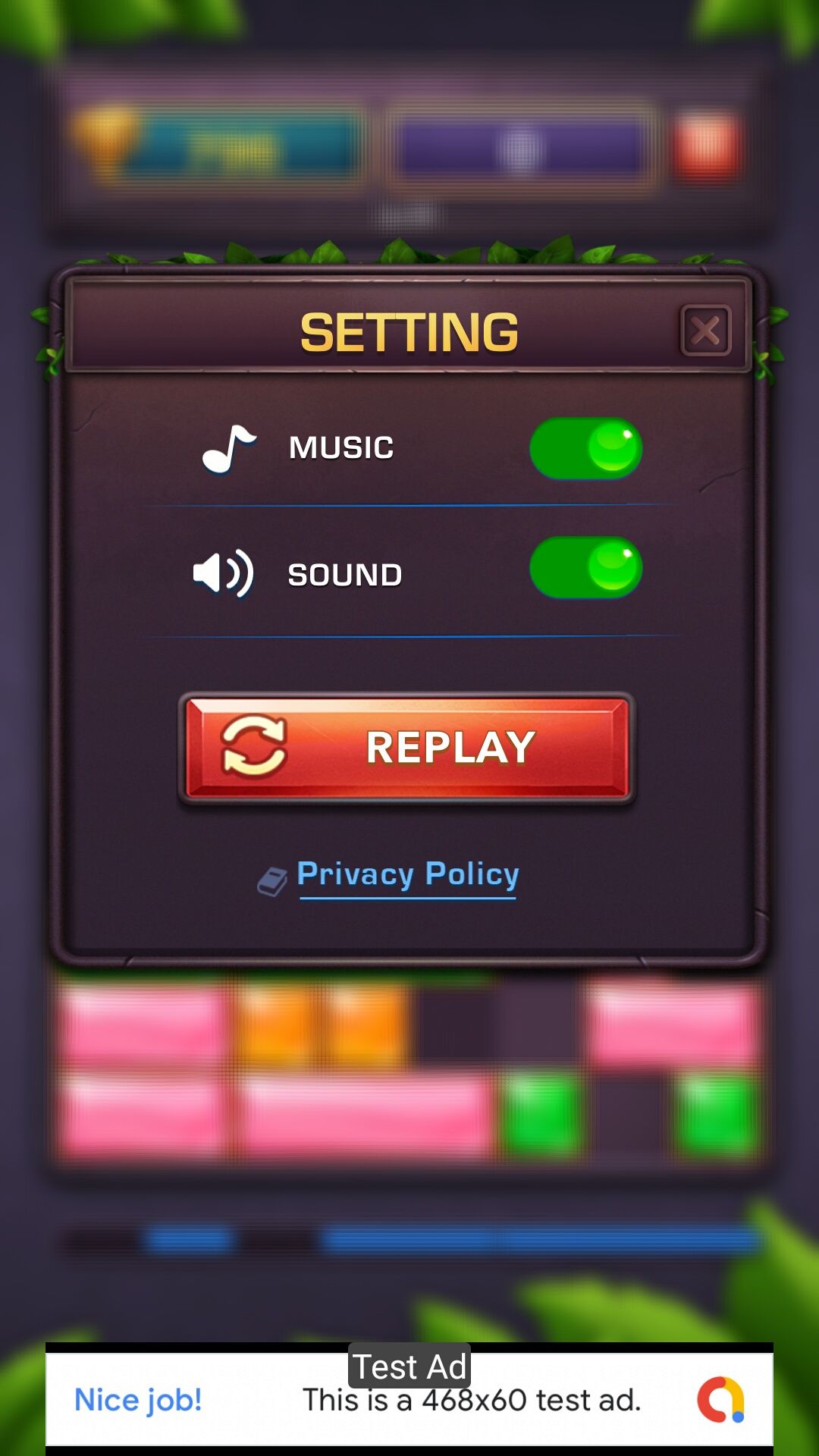 宝石方块消除益智游戏