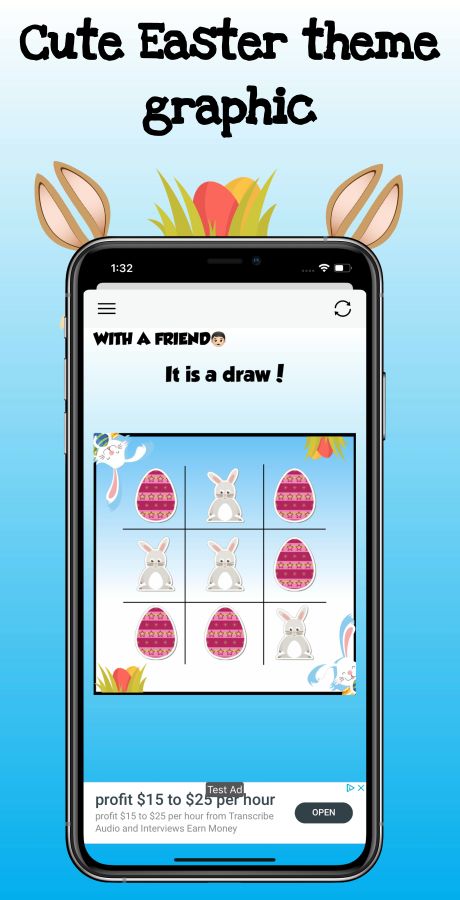 复活节井字棋完整版iOS应用程序