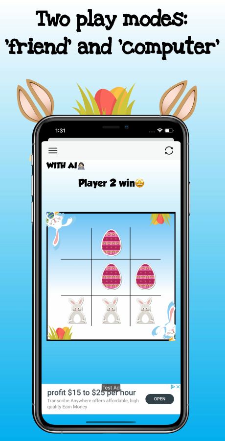 复活节井字棋完整版iOS应用程序