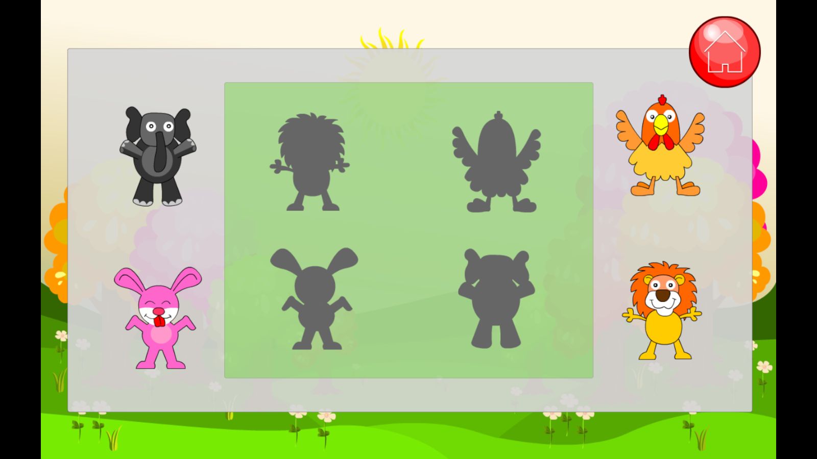 埃杜基达欢乐动物形状儿童游戏