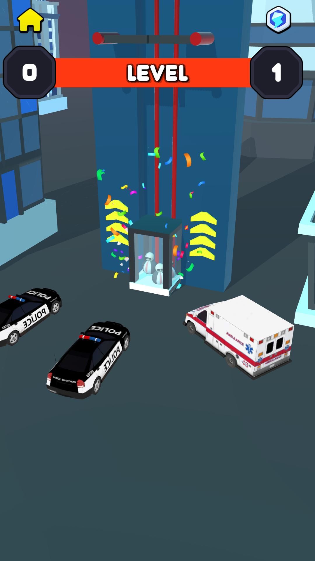 3D电梯坠落超休闲手游