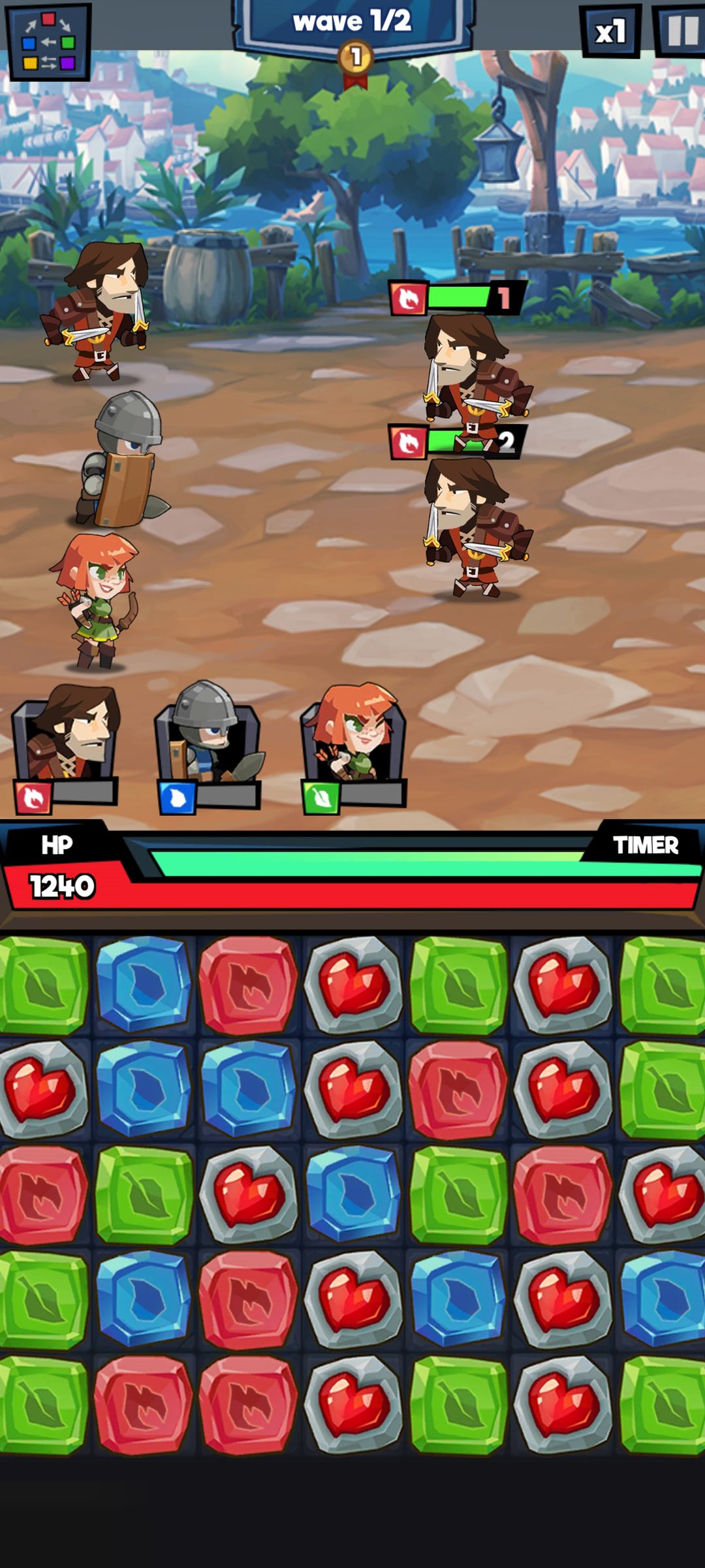 帝国骑士三消RPG