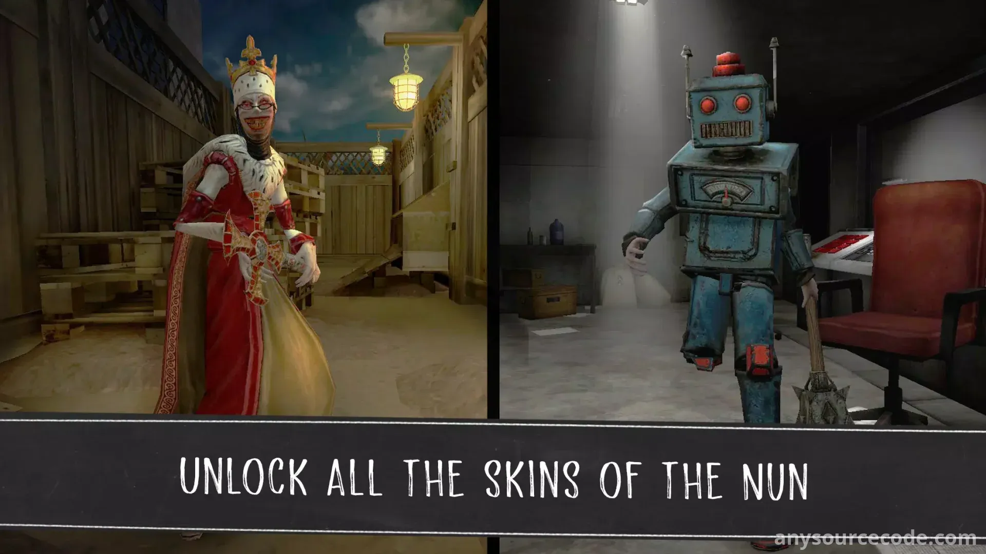 邪恶修女：学校惊魂 | 恐怖游戏