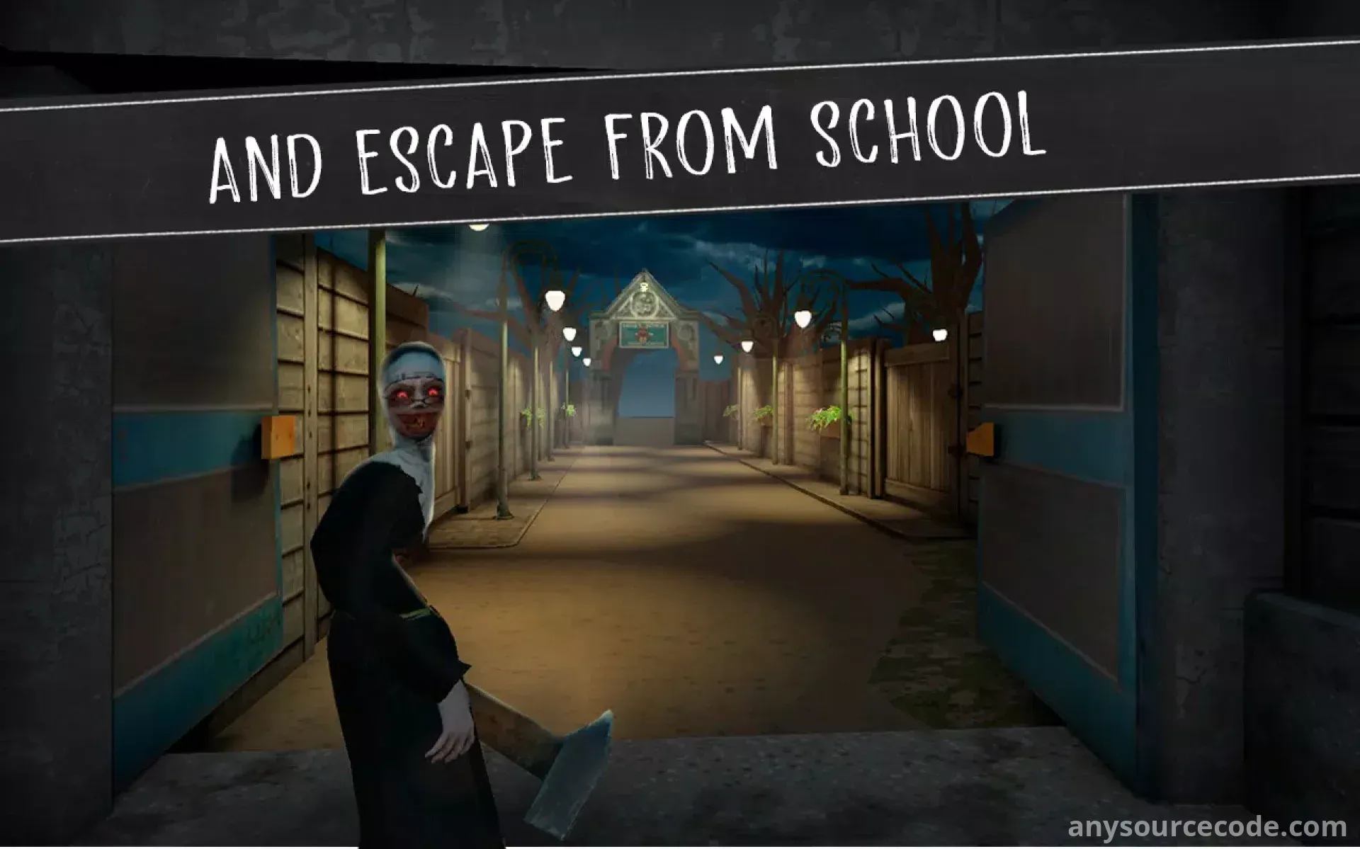 邪恶修女：学校惊魂 | 恐怖游戏