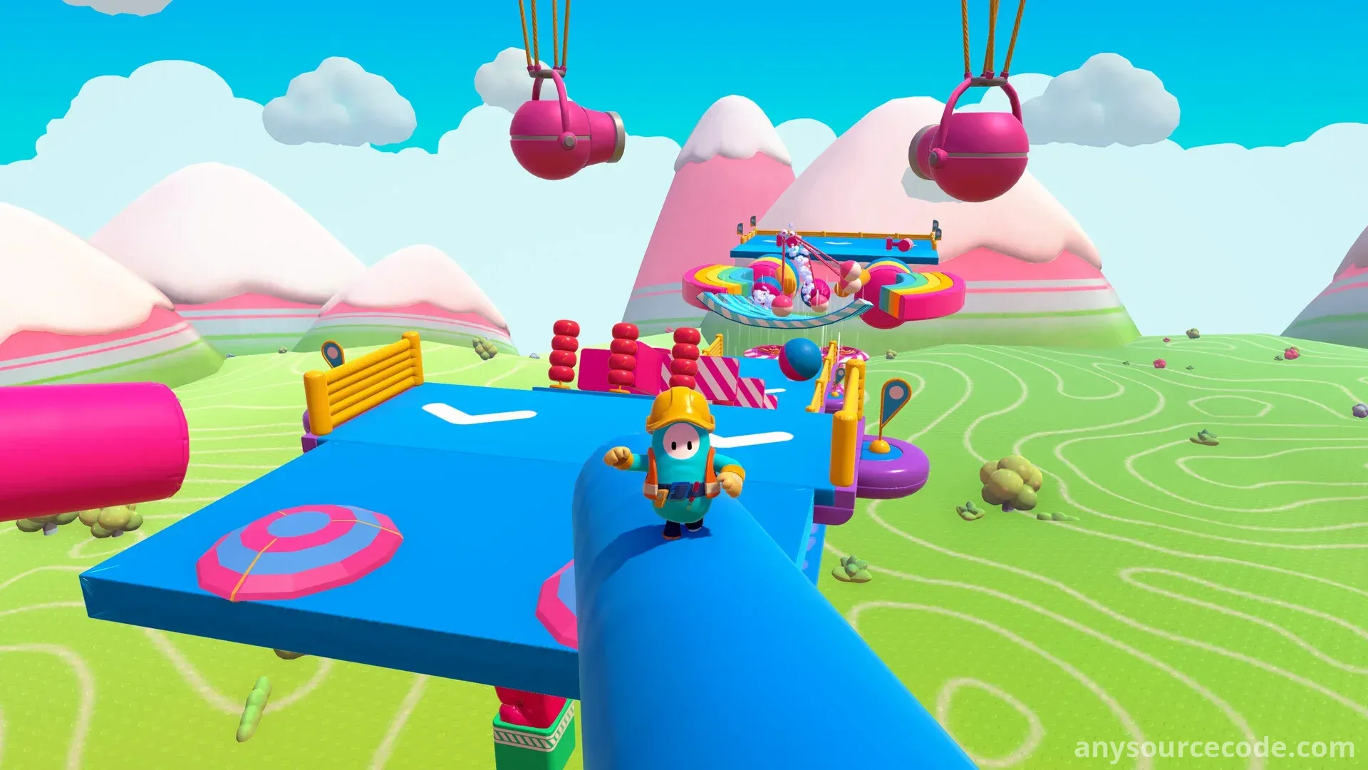 《糖豆人克隆版多人游戏》