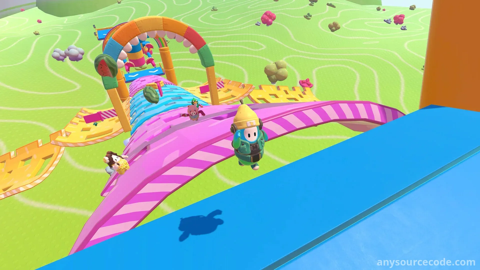 《糖豆人克隆版多人游戏》