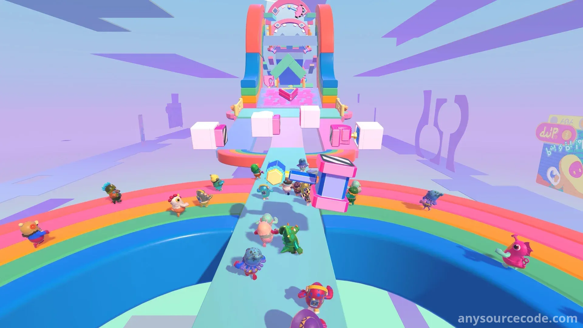 《糖豆人克隆版多人游戏》