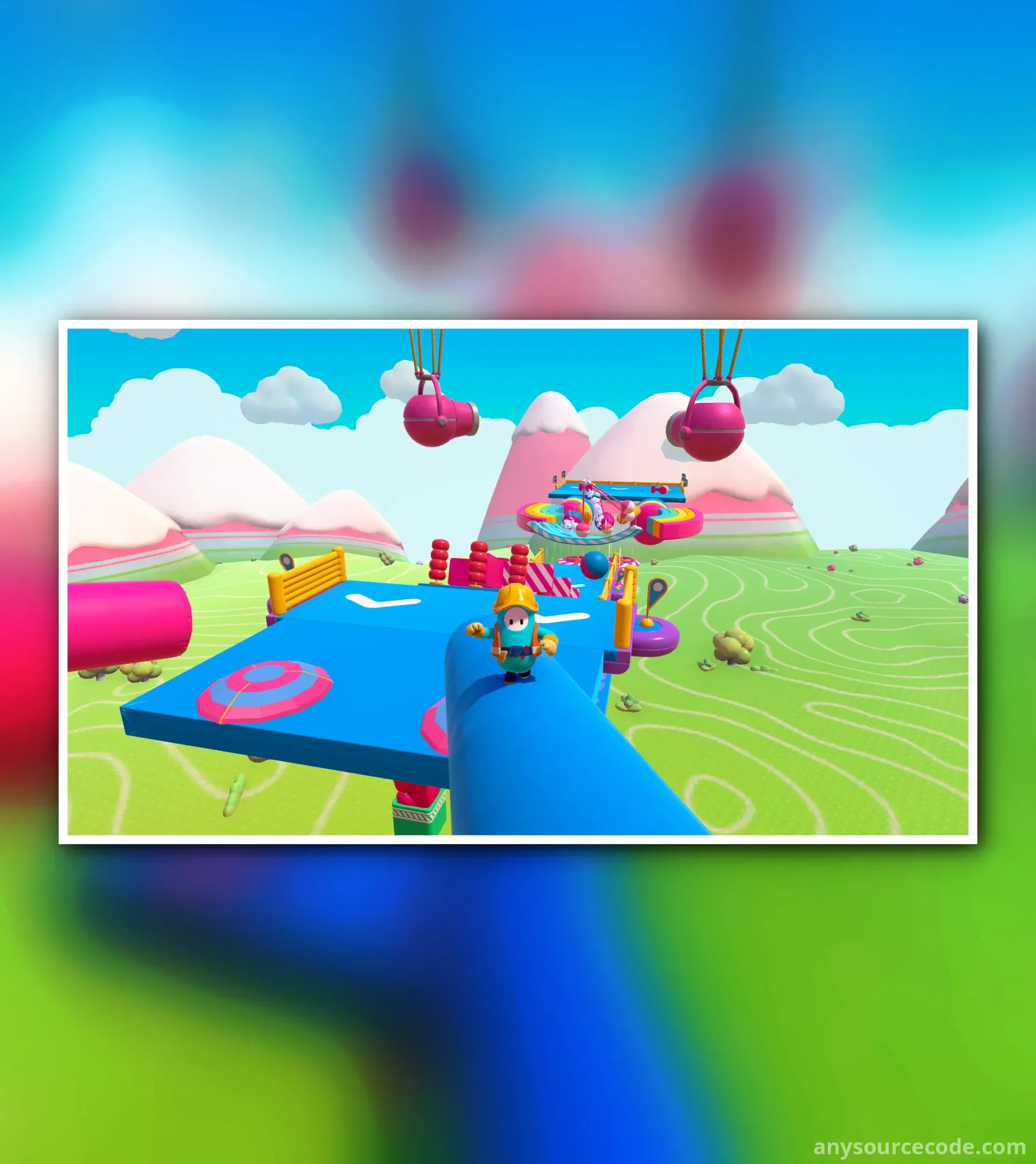 《糖豆人克隆版多人游戏》