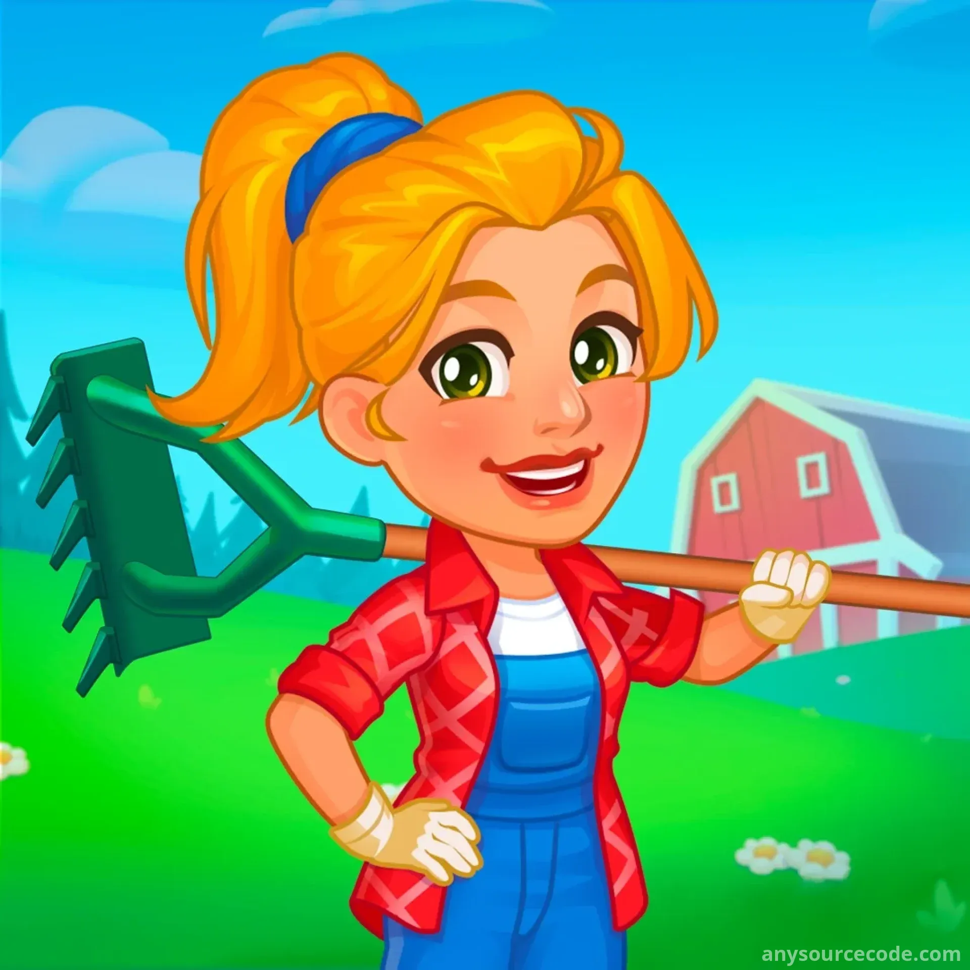 农场狂热 - 农场经营与烹饪游戏