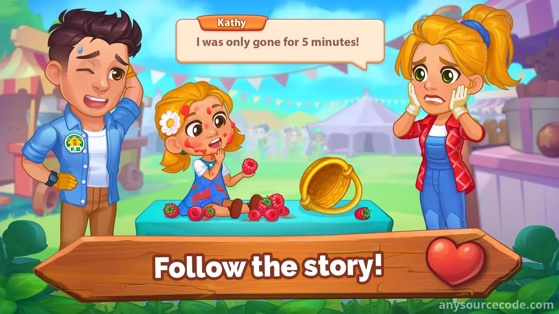 农场狂热 - 农场经营与烹饪游戏