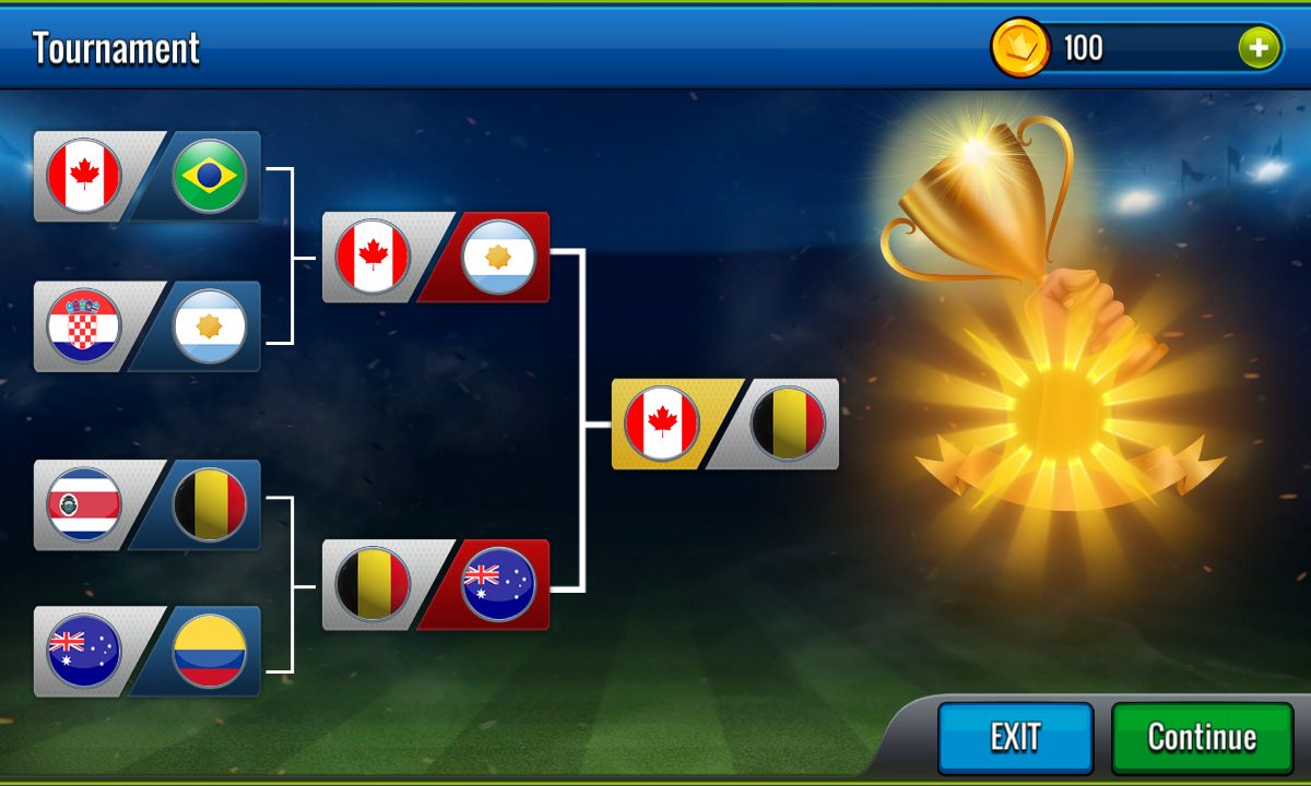 3D在线多人对战手指足球游戏