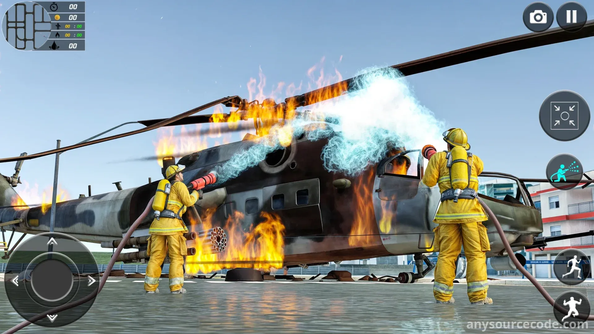 消防车模拟救援3D游戏