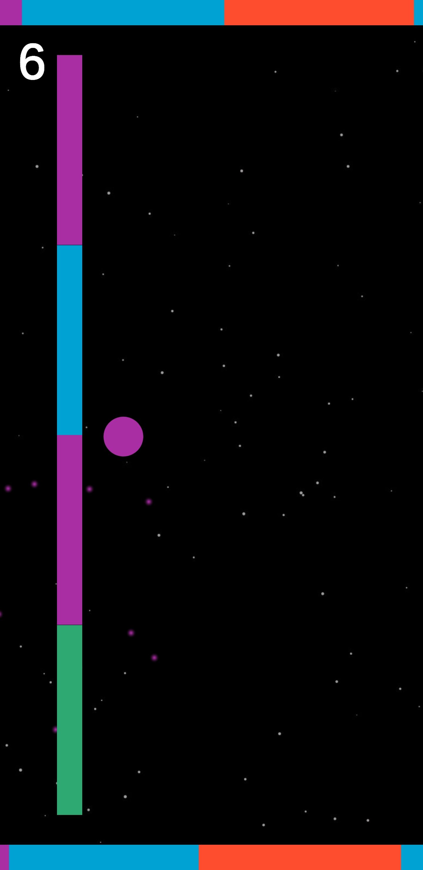 彩色飞跃跳跃游戏