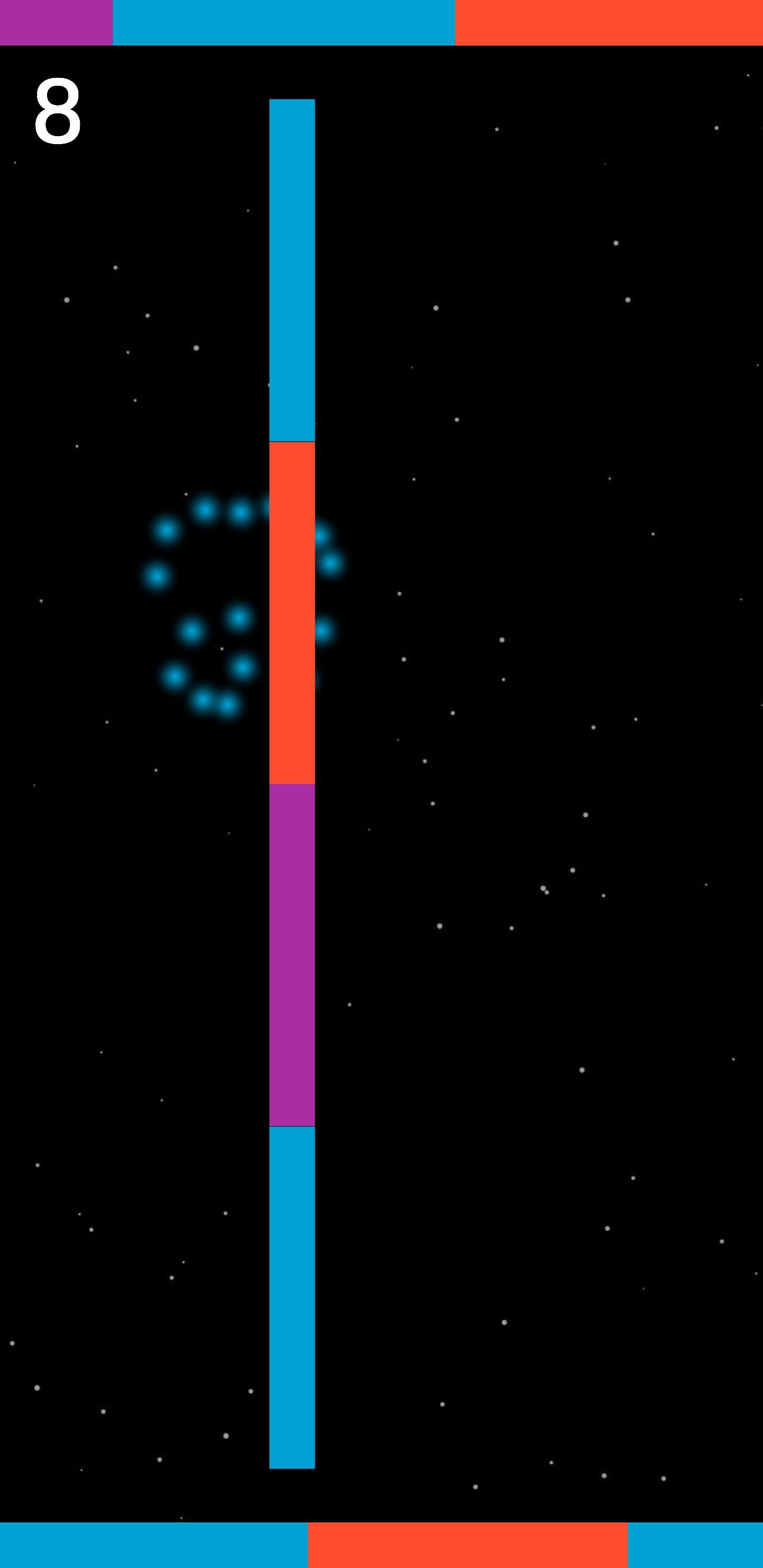 彩色飞跃跳跃游戏