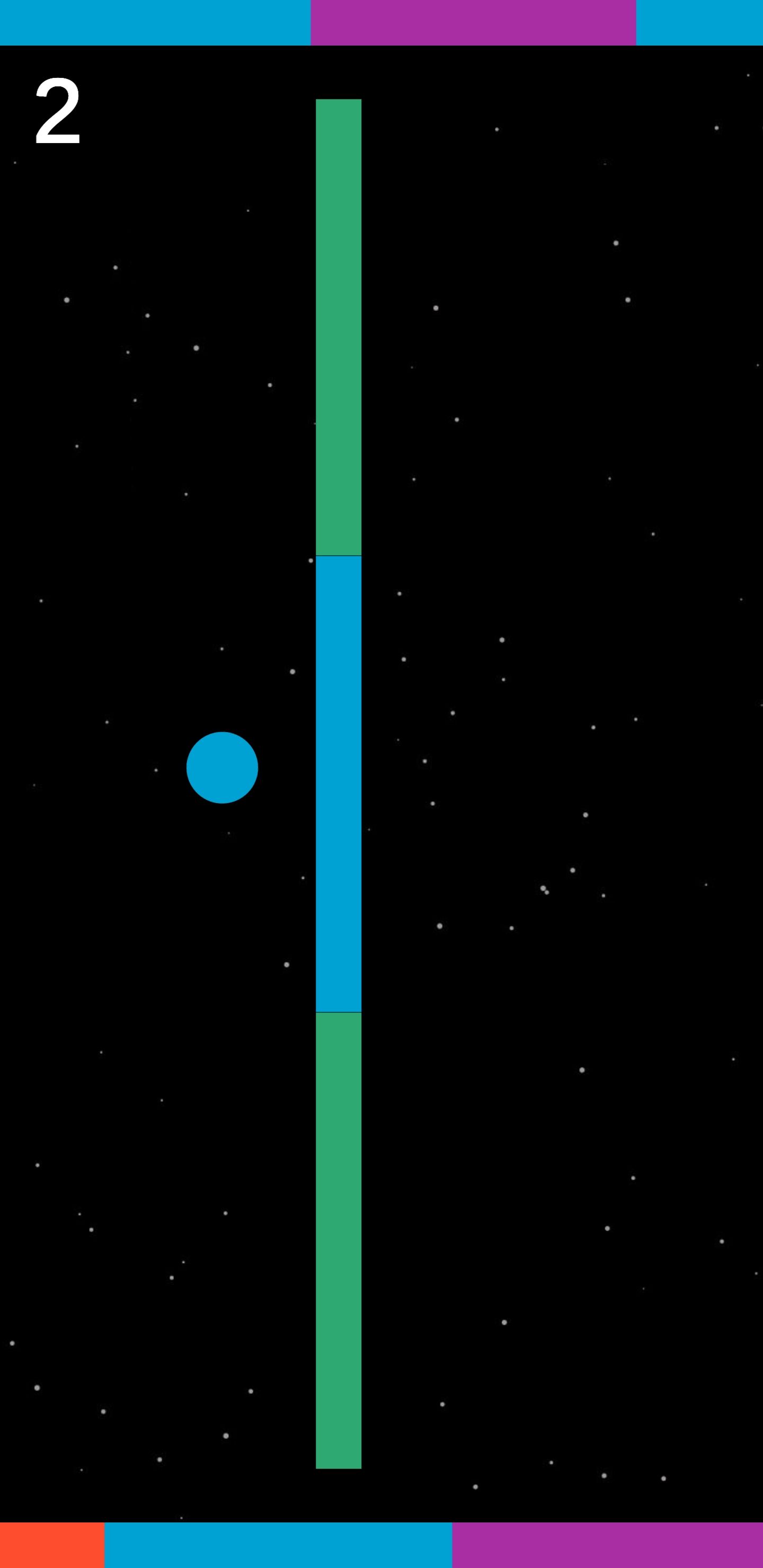 彩色飞跃跳跃游戏