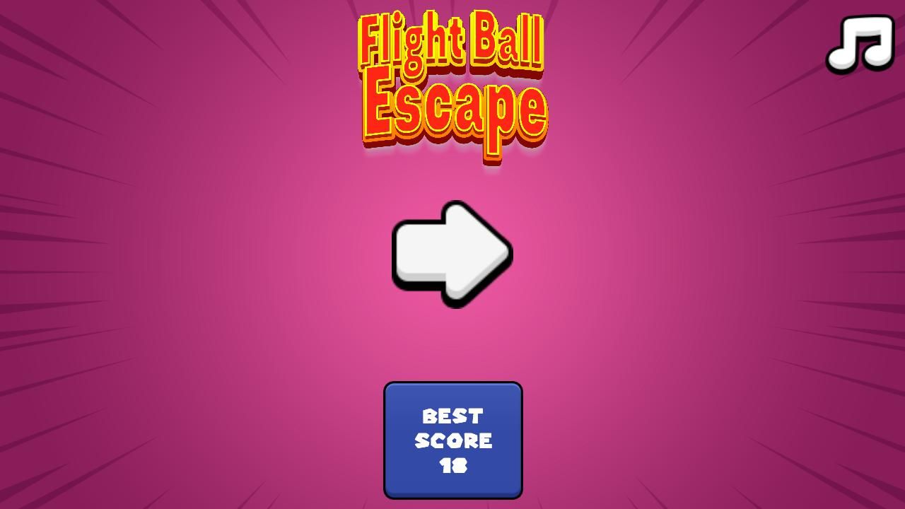 飞行球逃脱模板