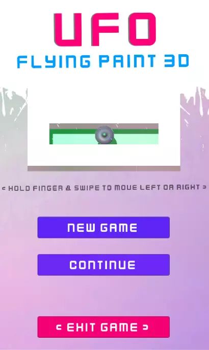 3D飞碟UFO涂色游戏