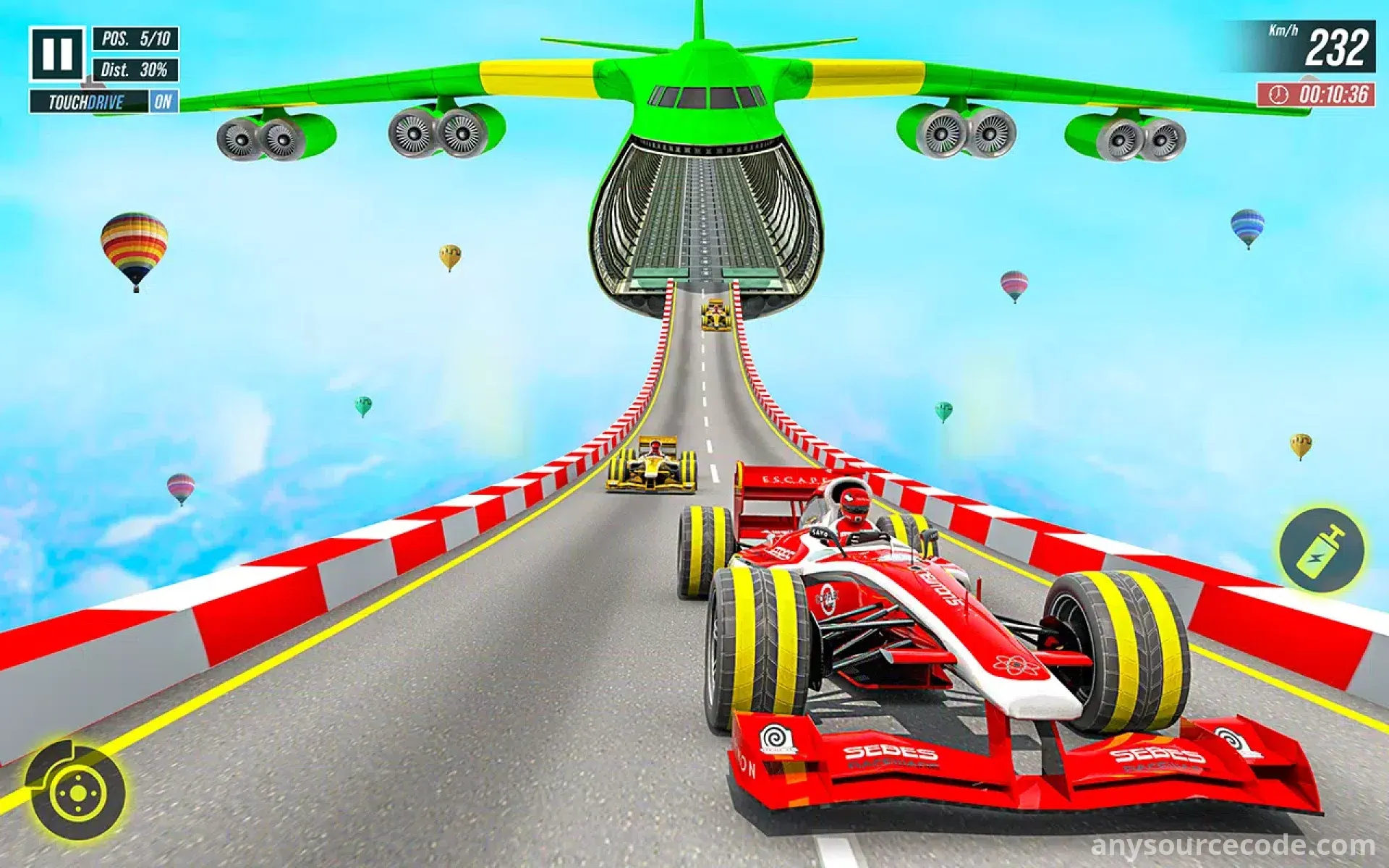 方程式汽车特技：汽车游戏