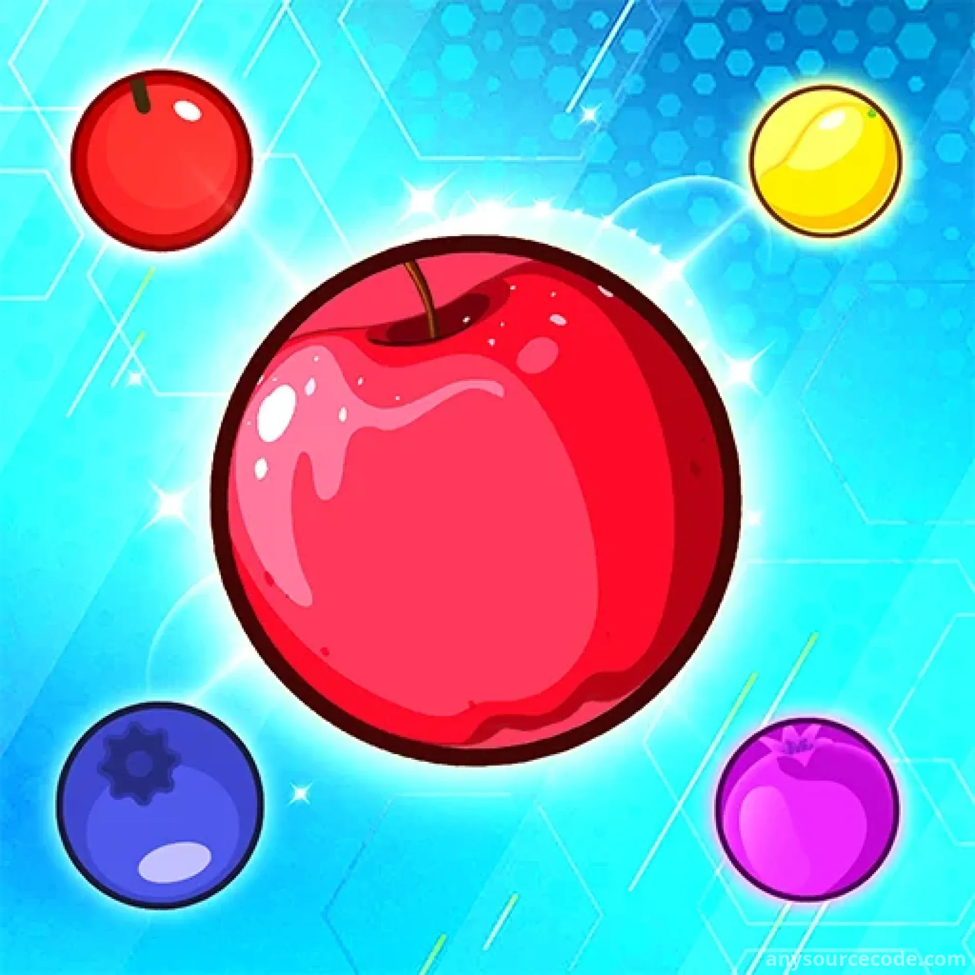 水果接龙甜瓜合并