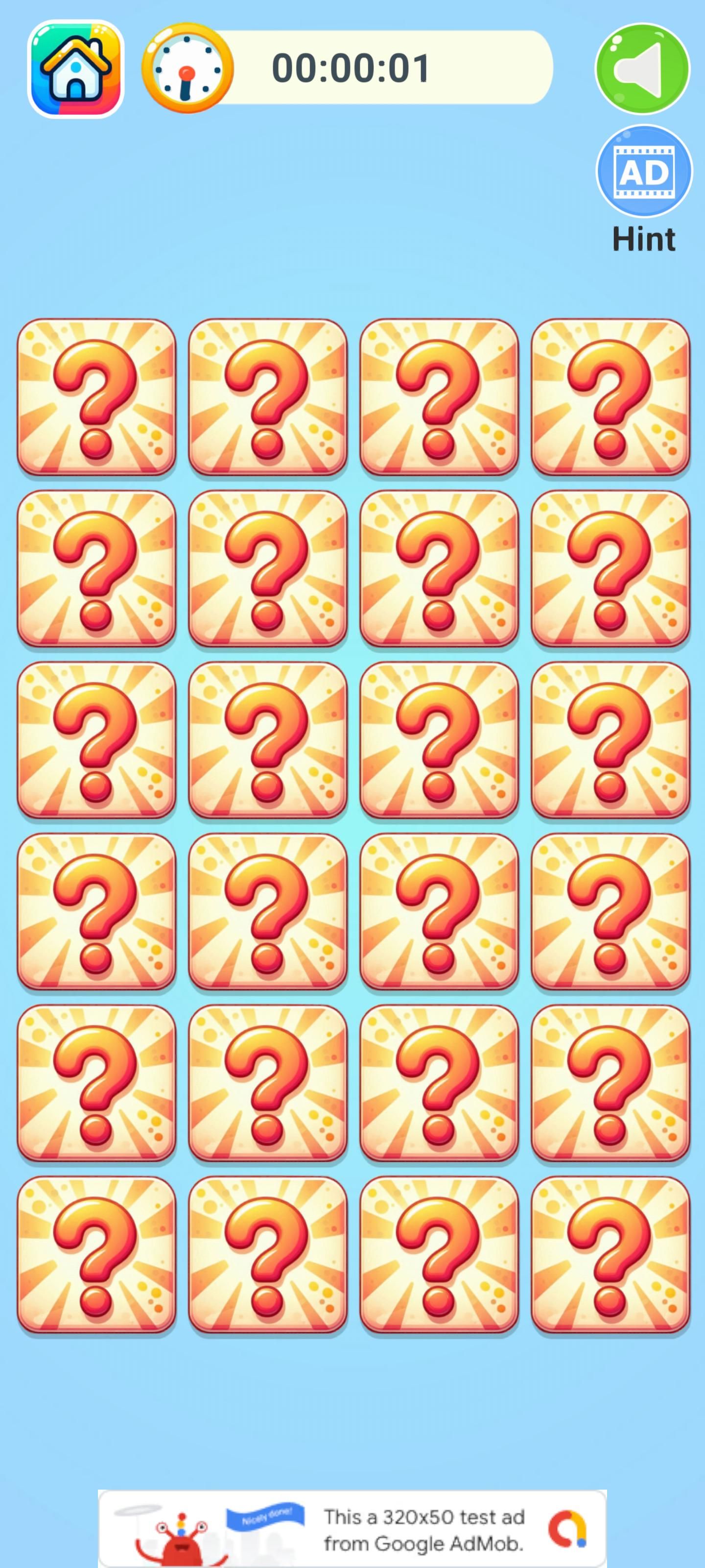 水果配对记忆挑战拼图游戏