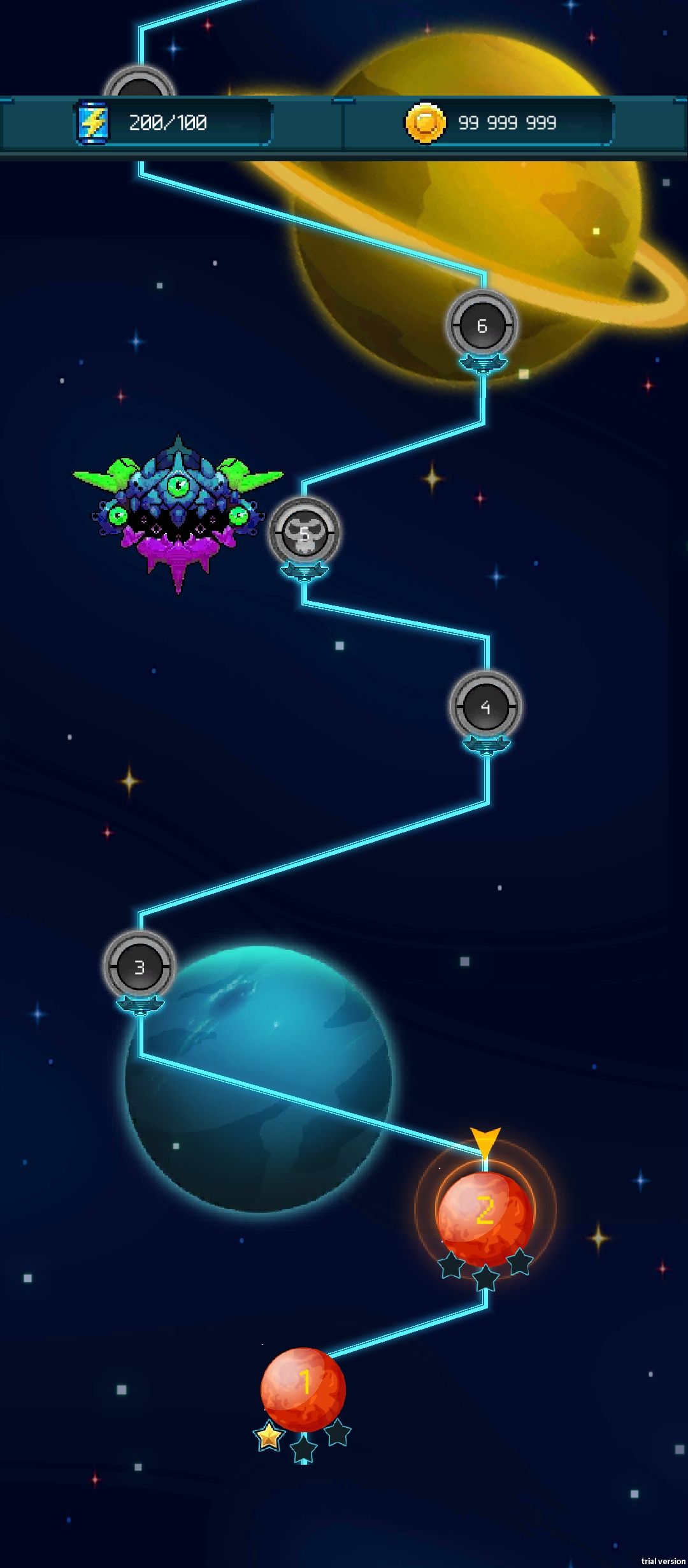 银河怒火太空射击游戏