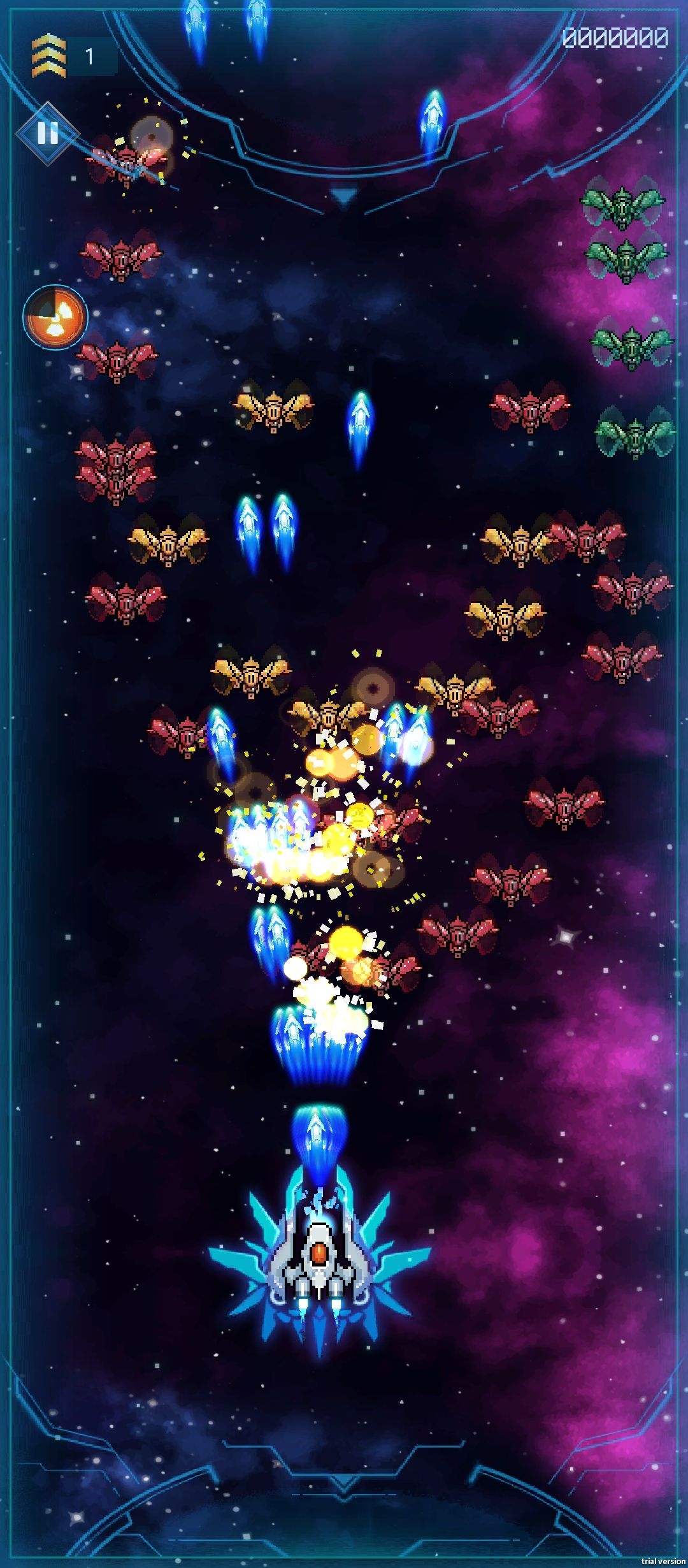 银河怒火太空射击游戏