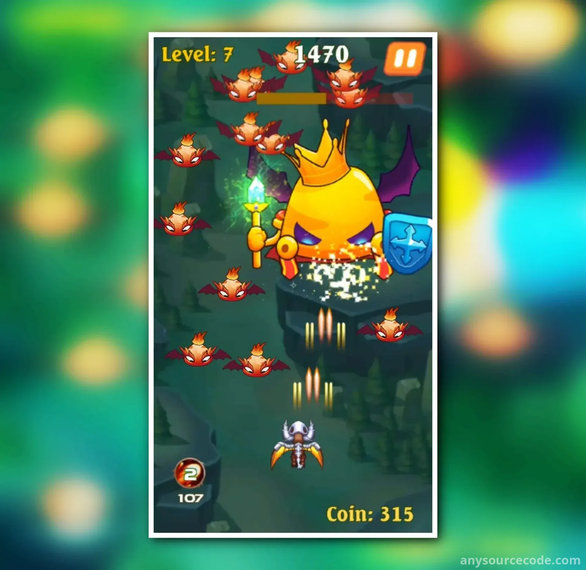 《小蜜蜂射击：战机超级攻击》