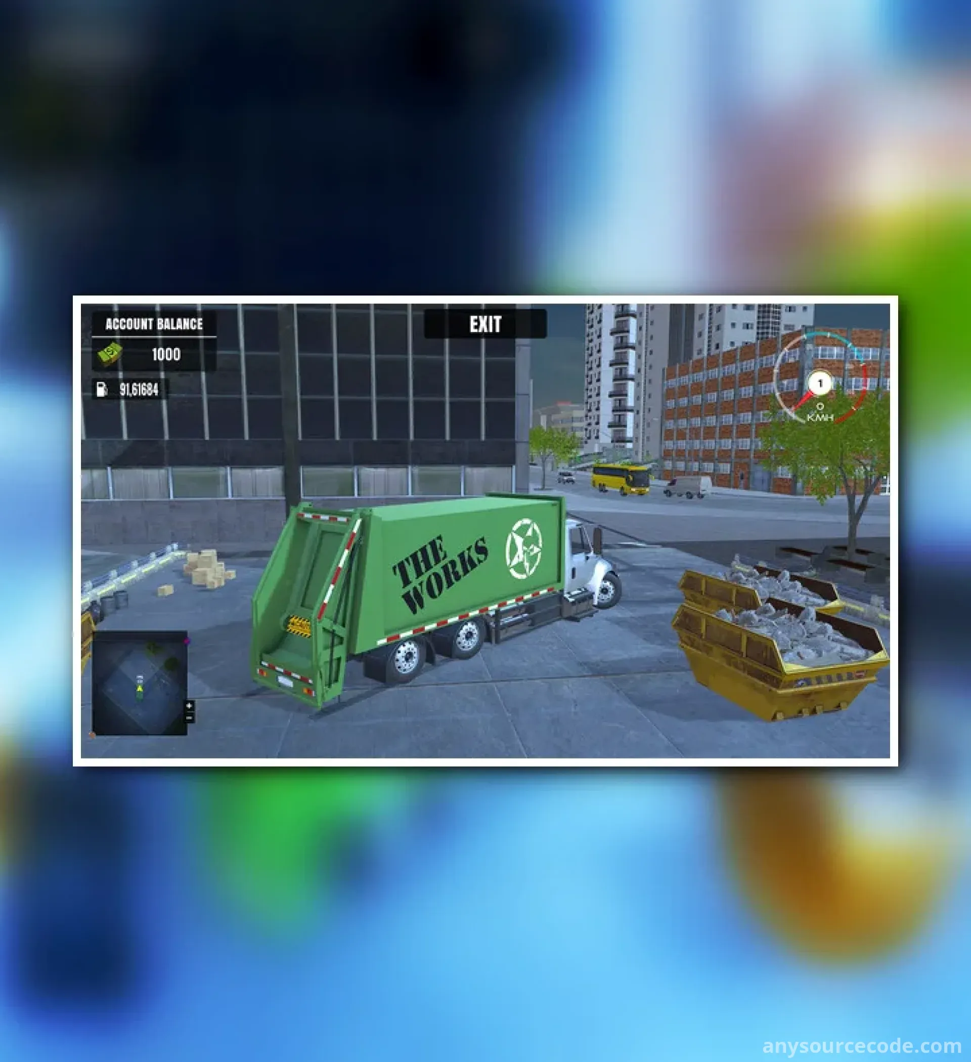 垃圾车驾驶模拟器