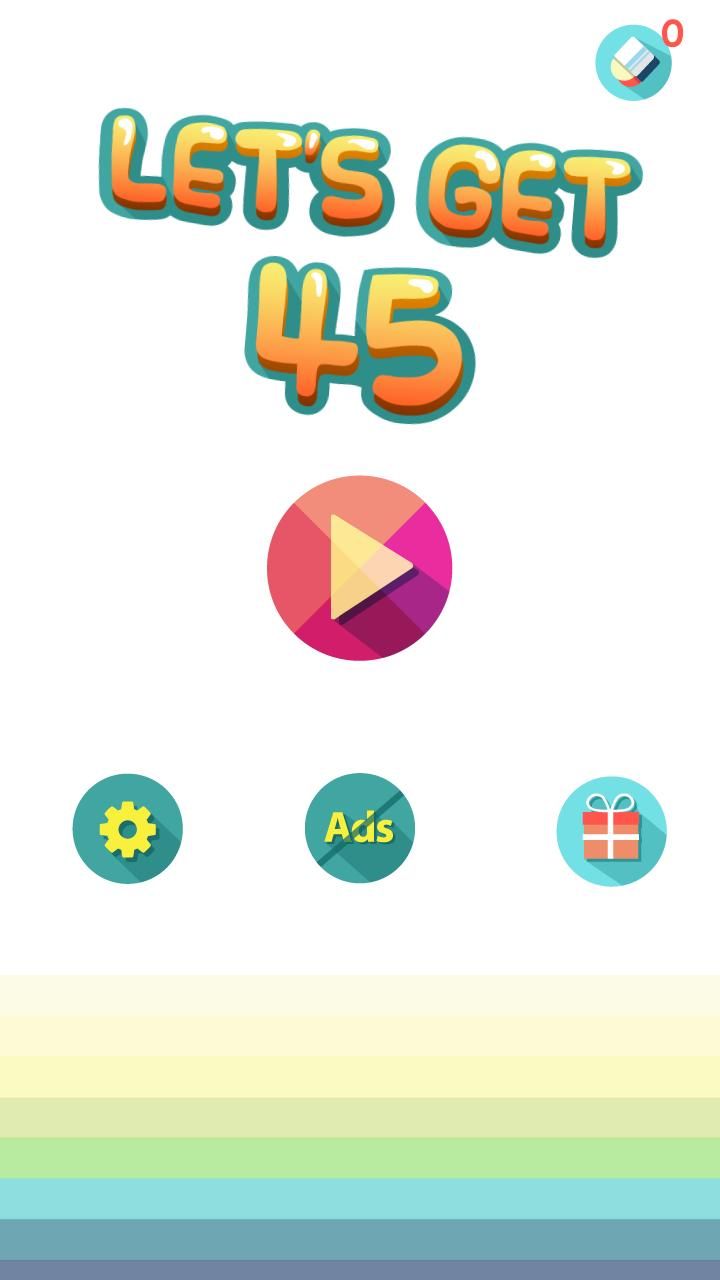 45 数字解谜Admob版