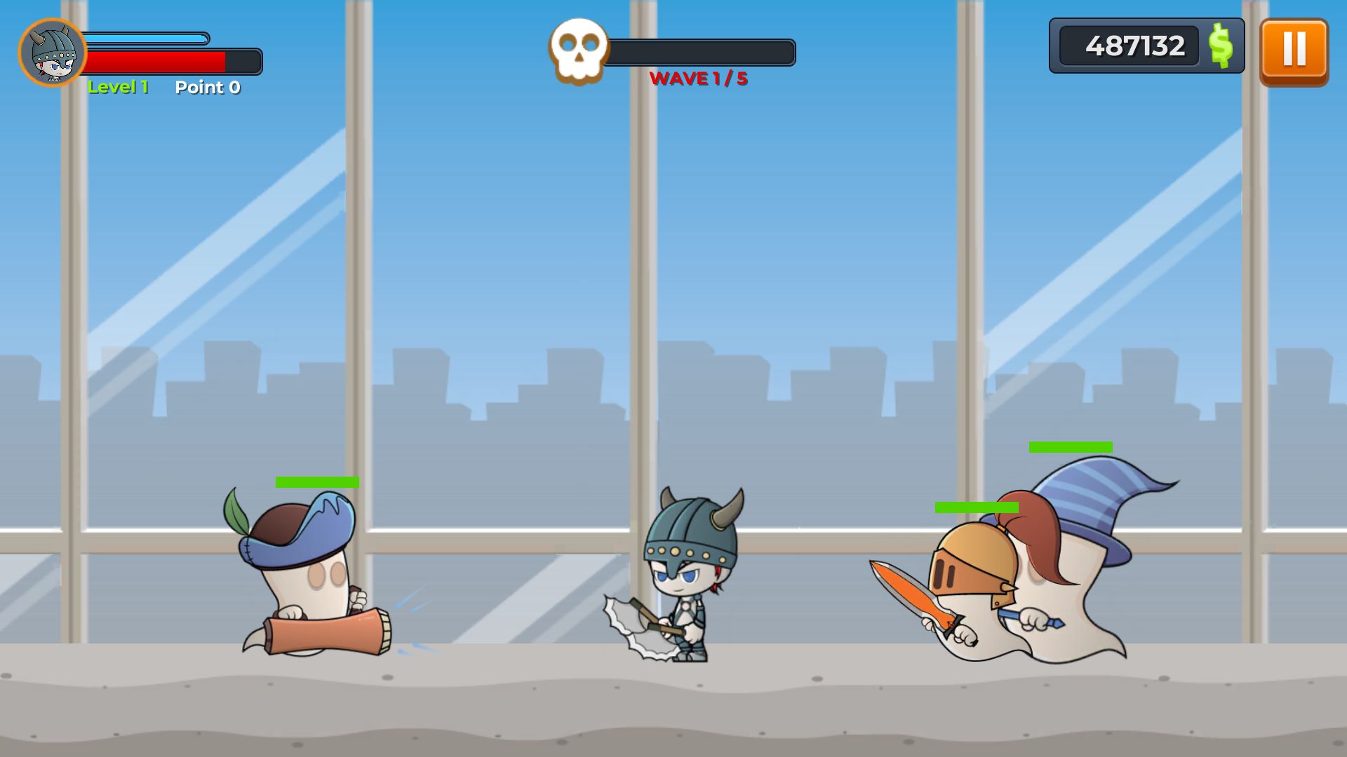 幽灵防御完整游戏模板