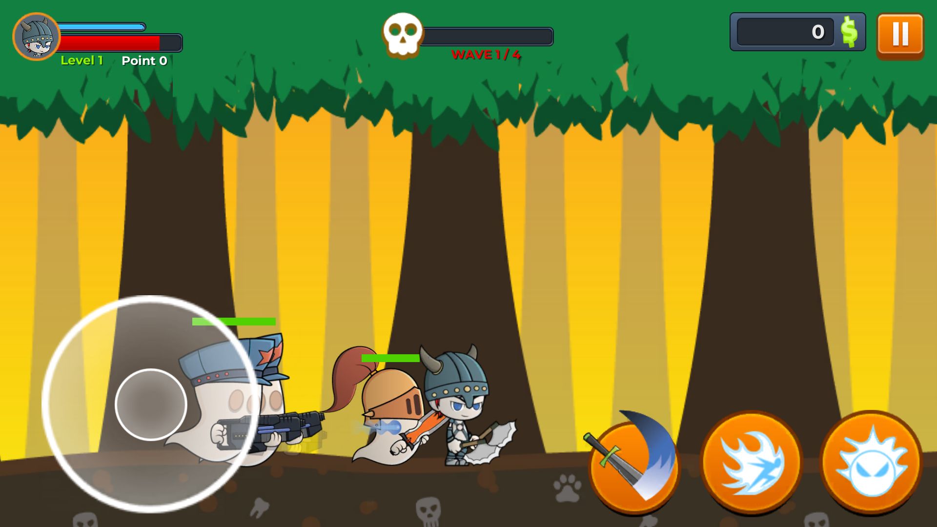 幽灵防御完整游戏模板