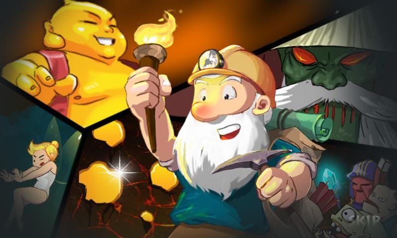 休闲金矿矿工游戏（含Admob广告）