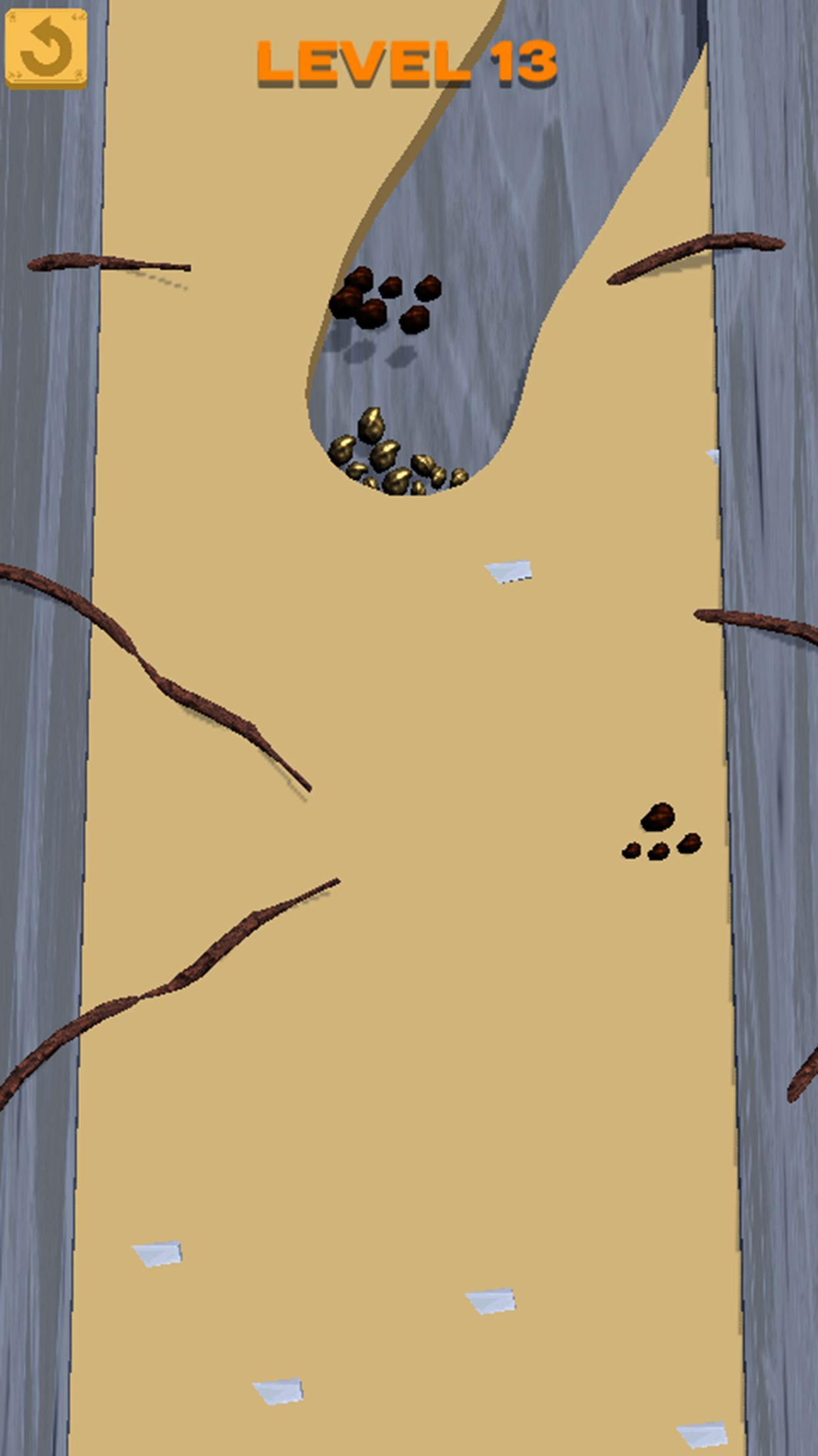 含广告的《淘金热》完整模板