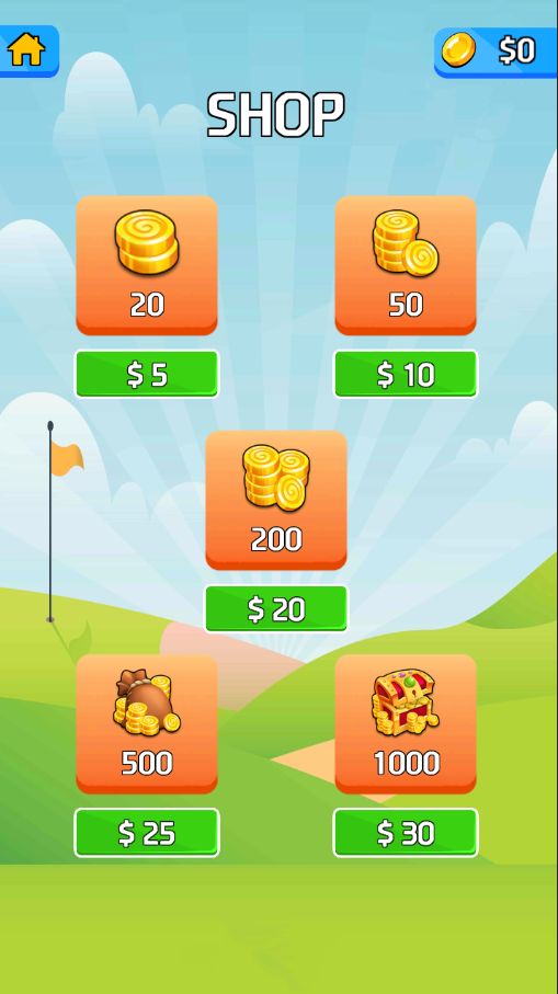 3D高尔夫对战游戏