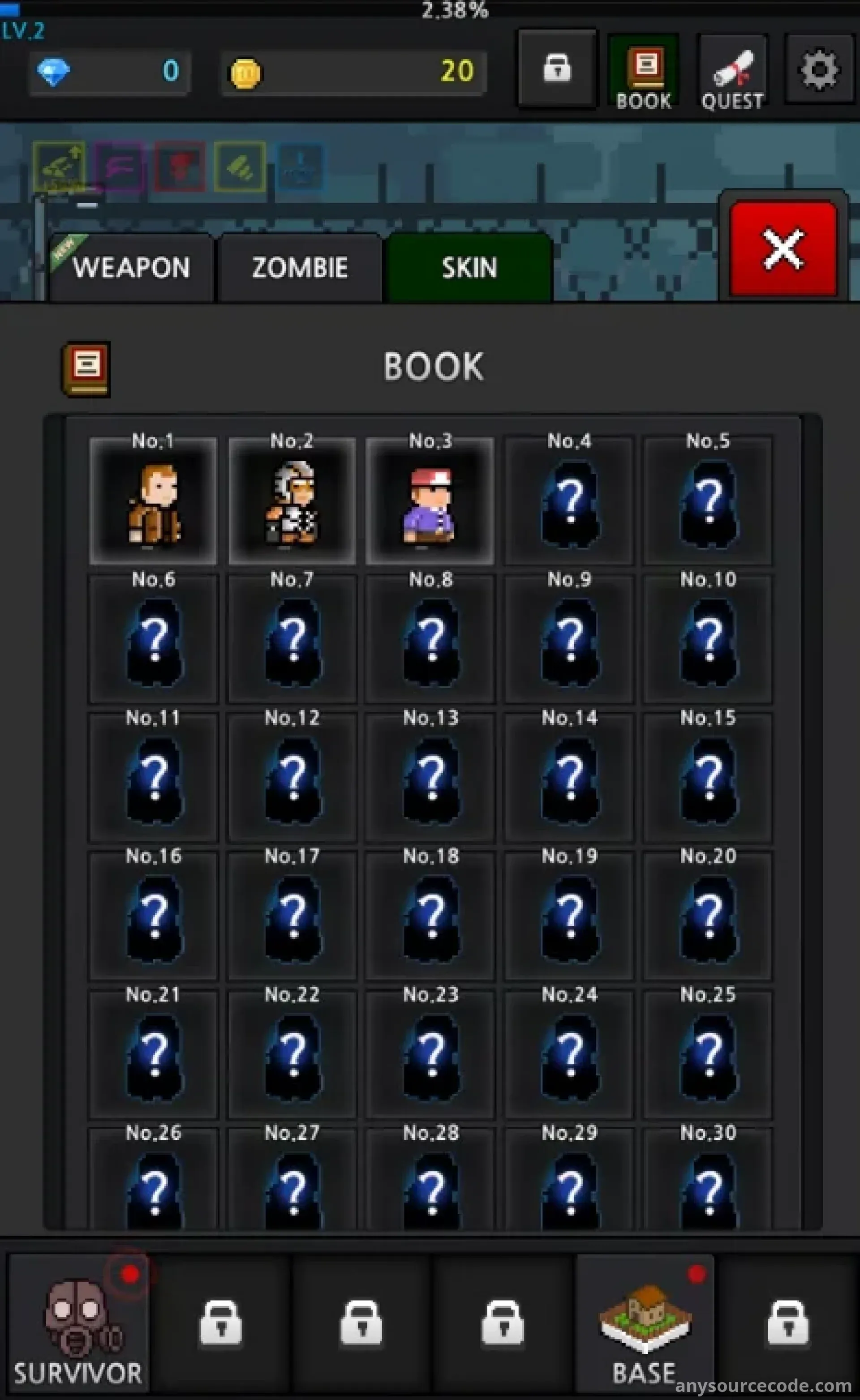 成长幸存者：闲置点击游戏