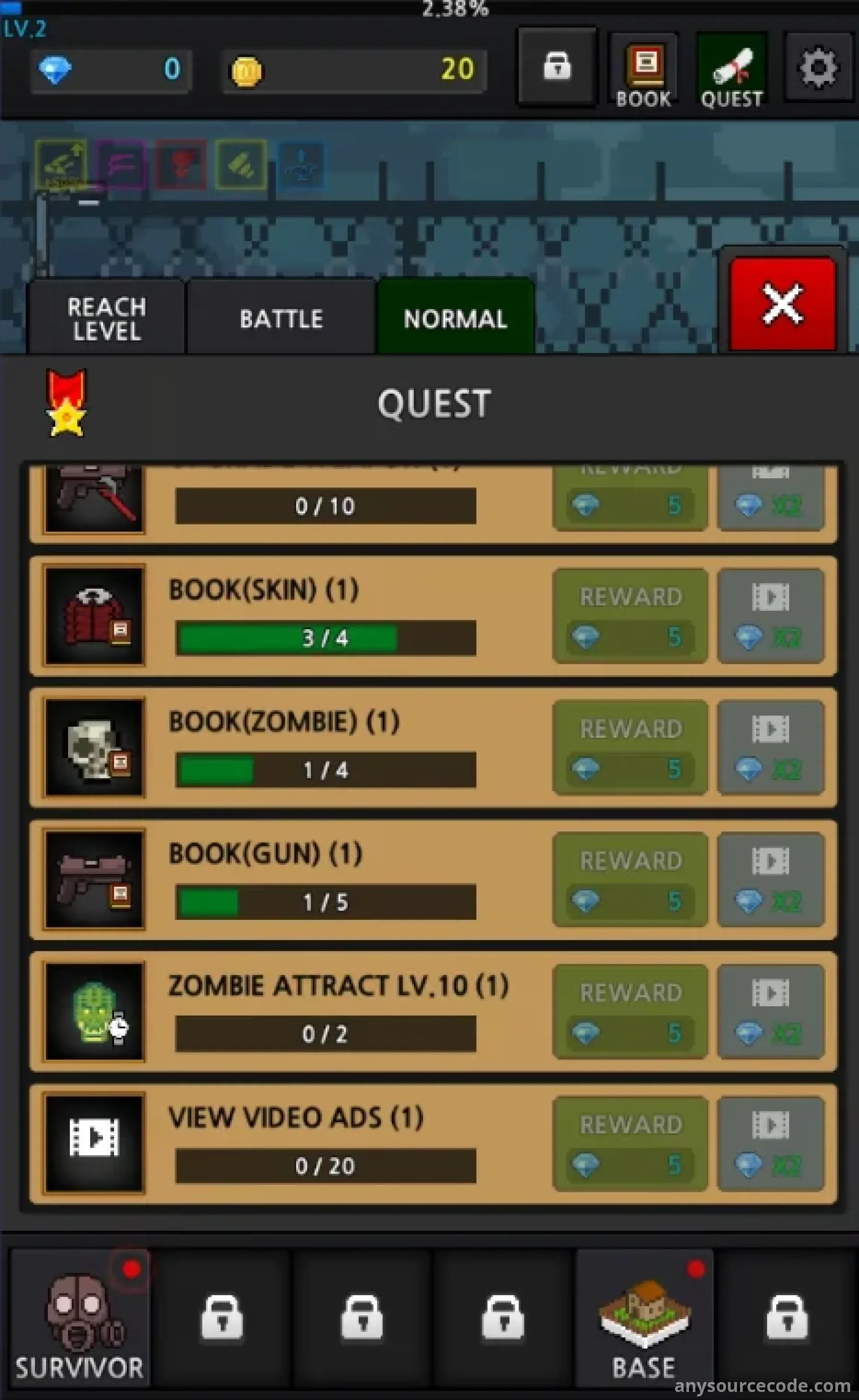 成长幸存者：闲置点击游戏