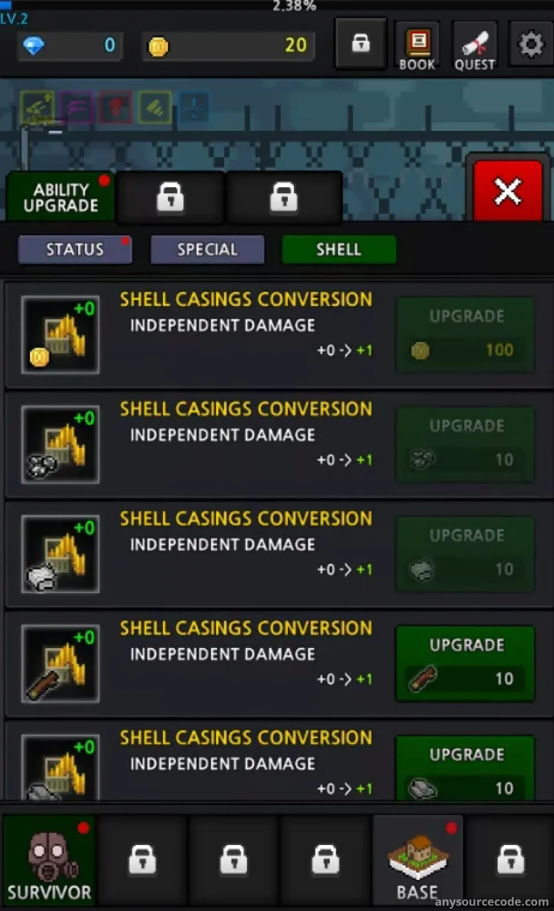 成长幸存者：闲置点击游戏