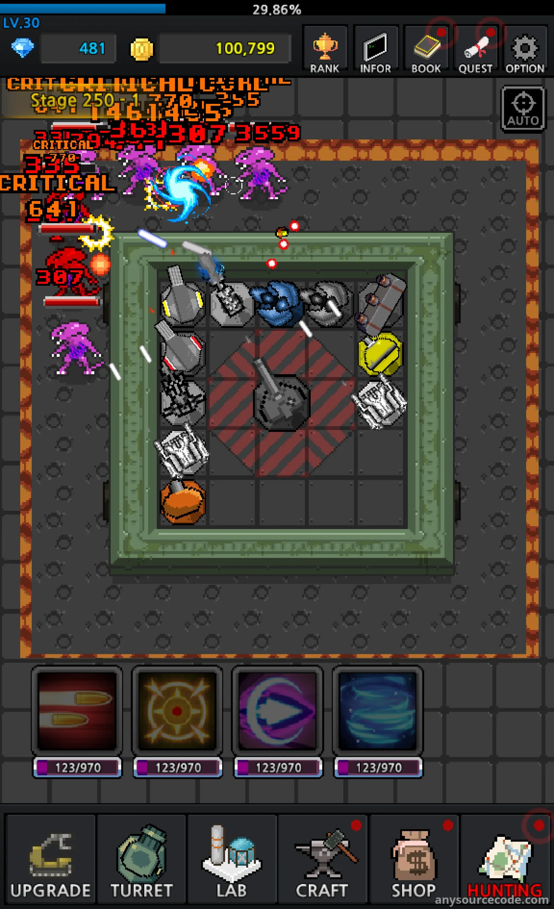 炮塔成长塔防：闲置点击游戏