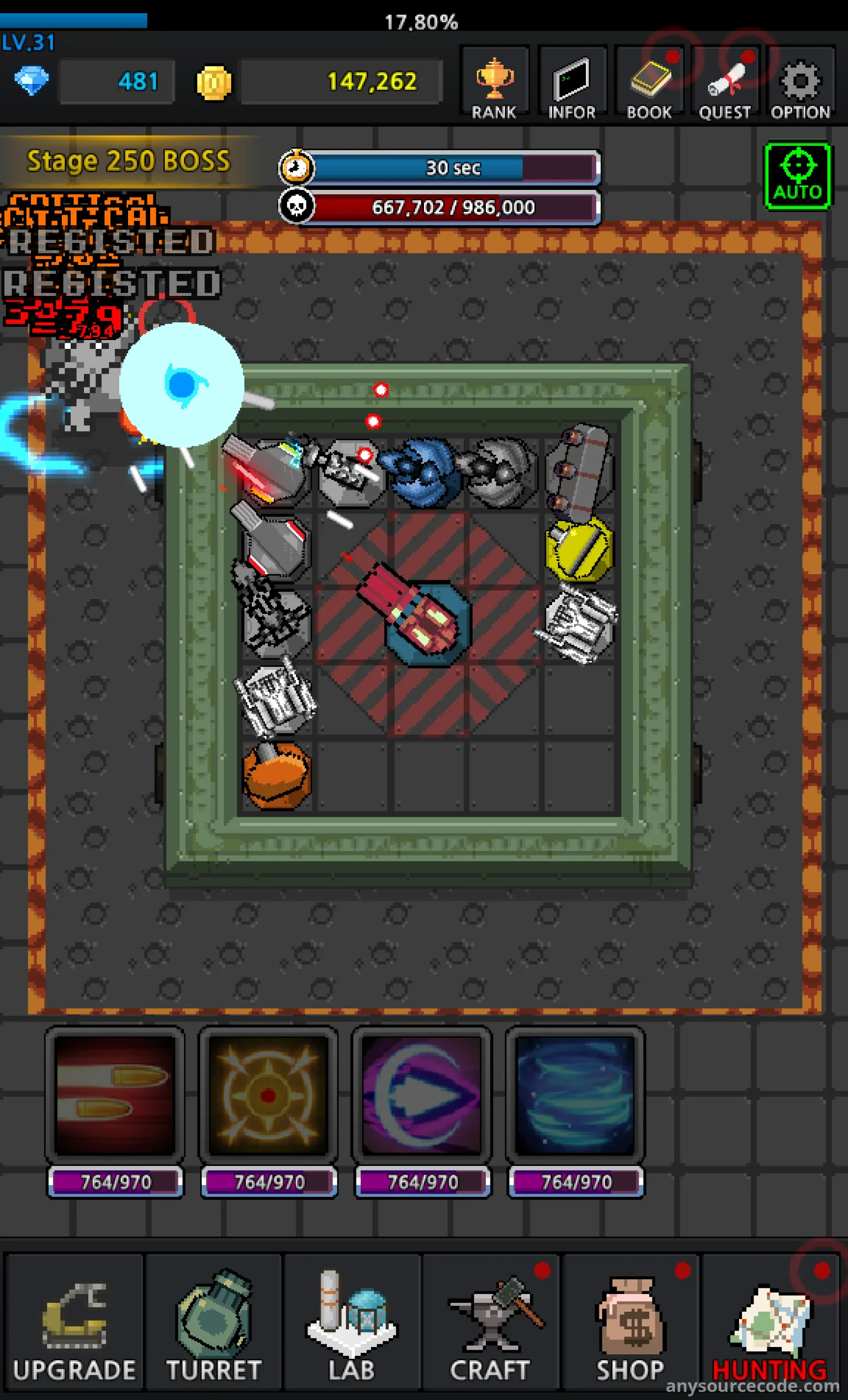 炮塔成长塔防：闲置点击游戏