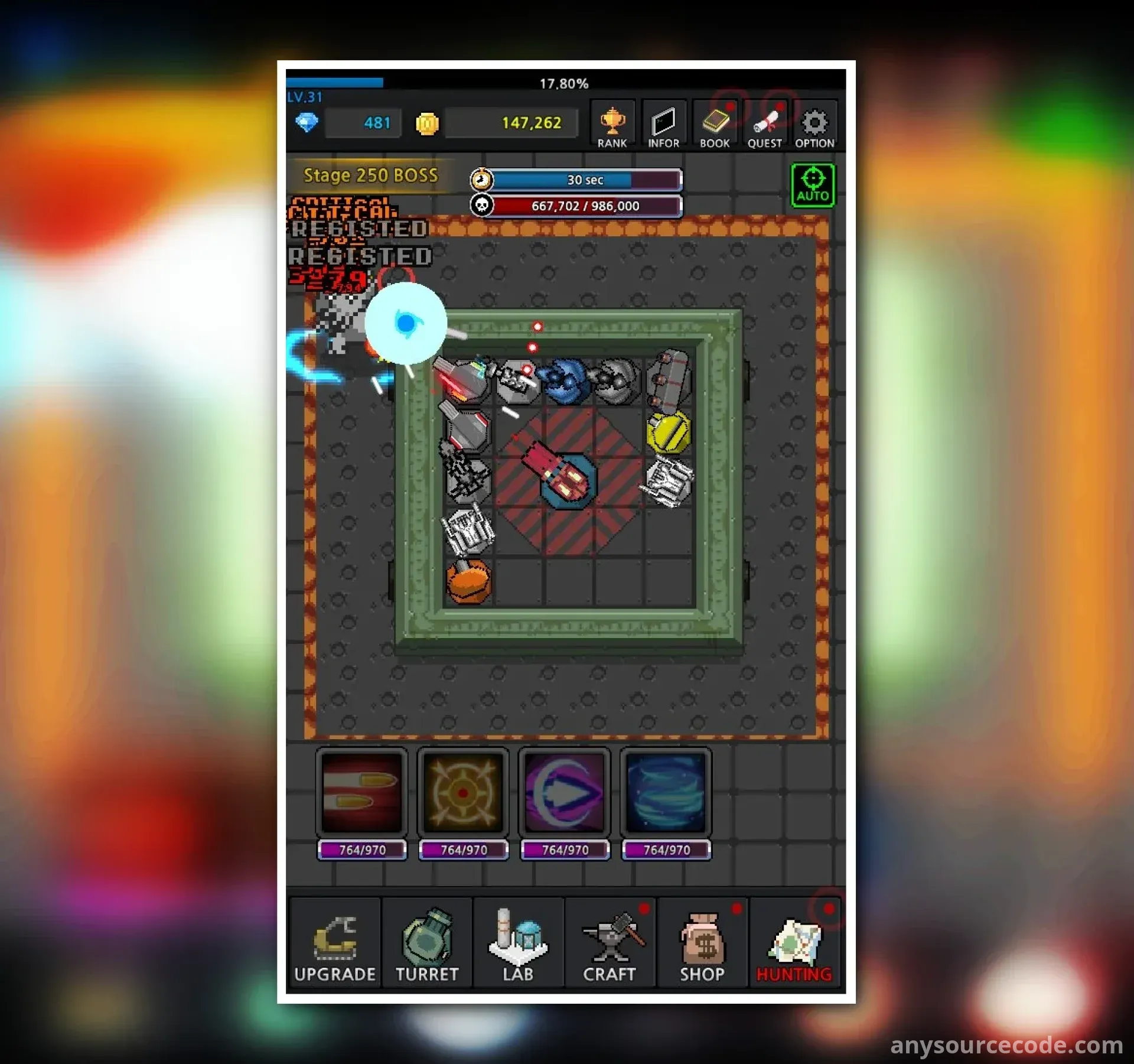 炮塔成长塔防：闲置点击游戏