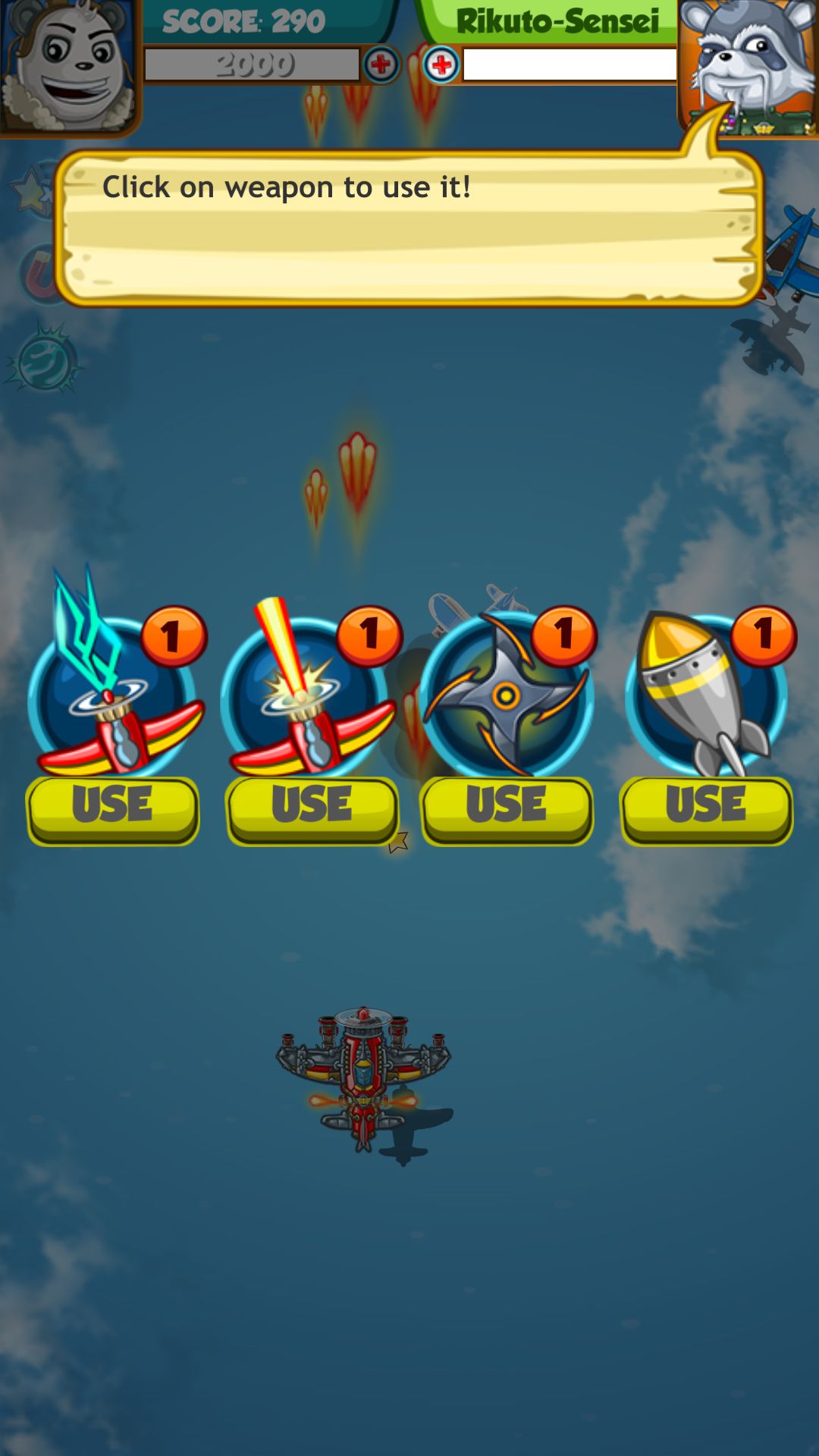 Guardian Commander Sky Force Game Template