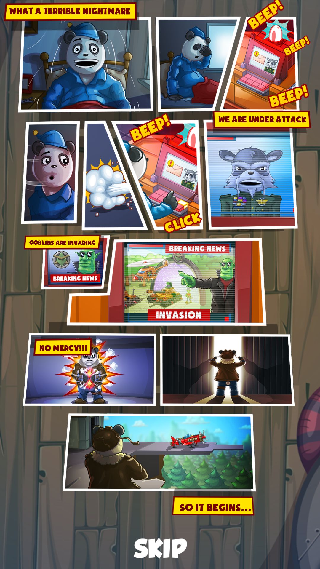 Guardian Commander Sky Force Game Template