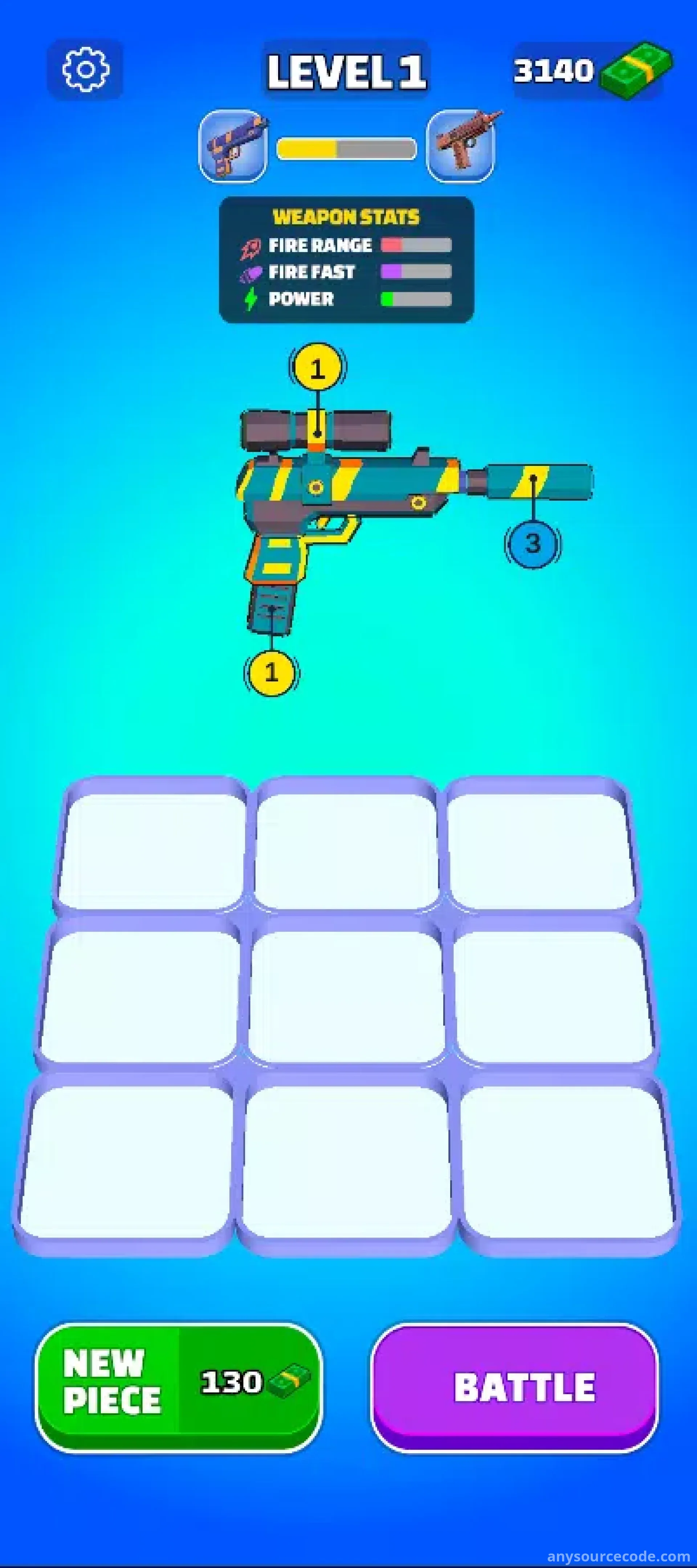 枪战进化 | 枪击奔跑者