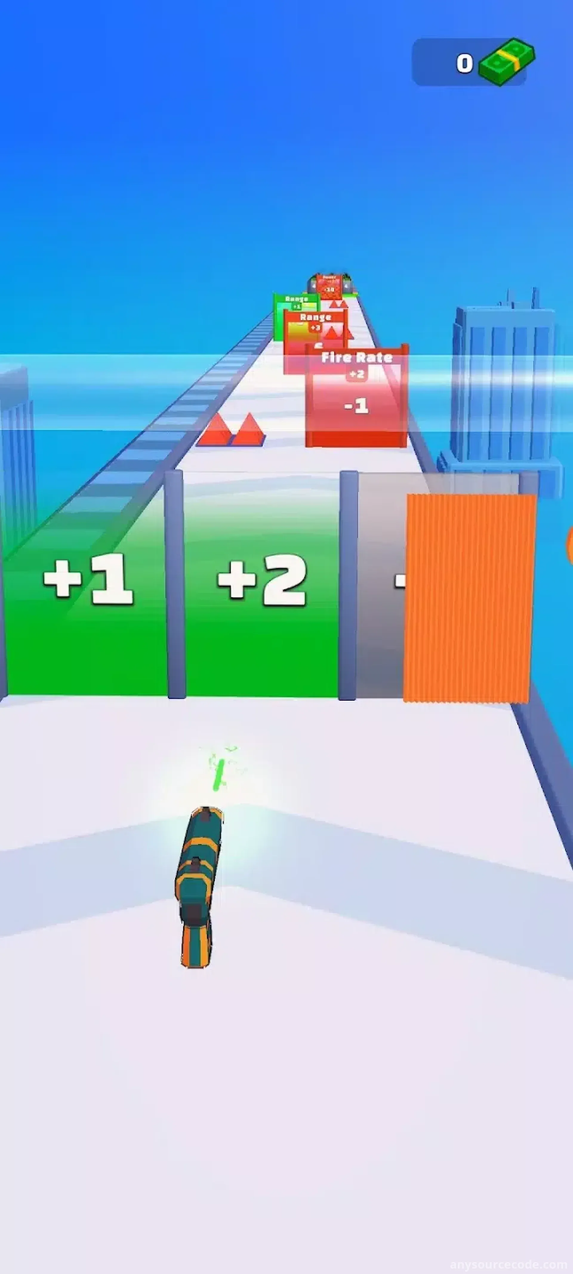 枪战进化 | 枪击奔跑者