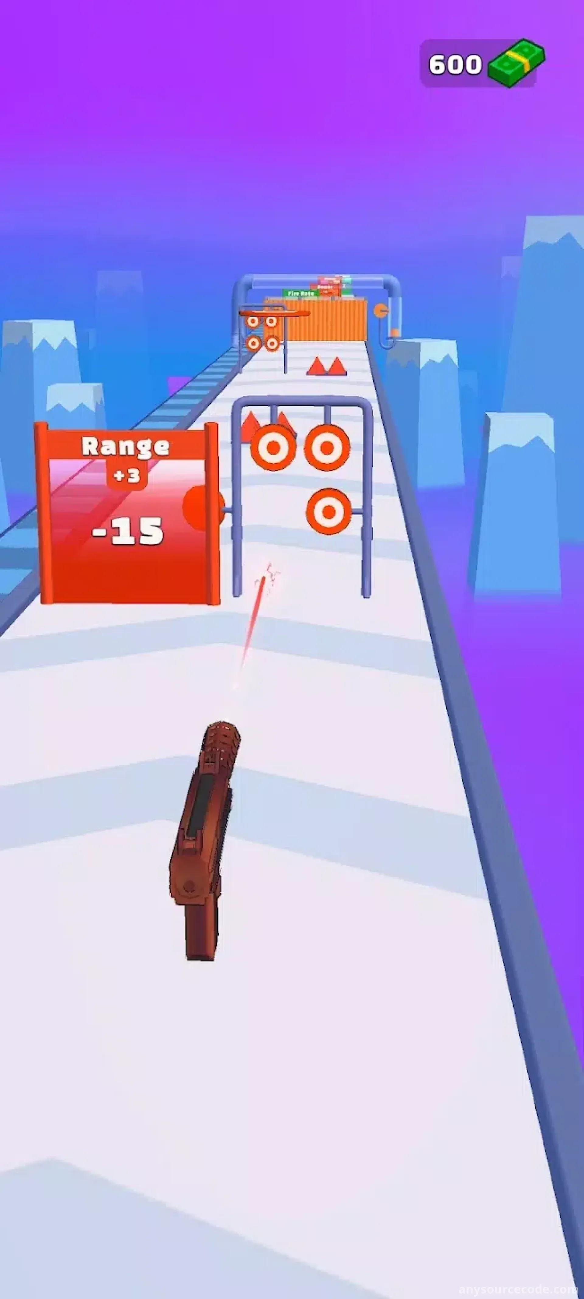 枪战进化 | 枪击奔跑者